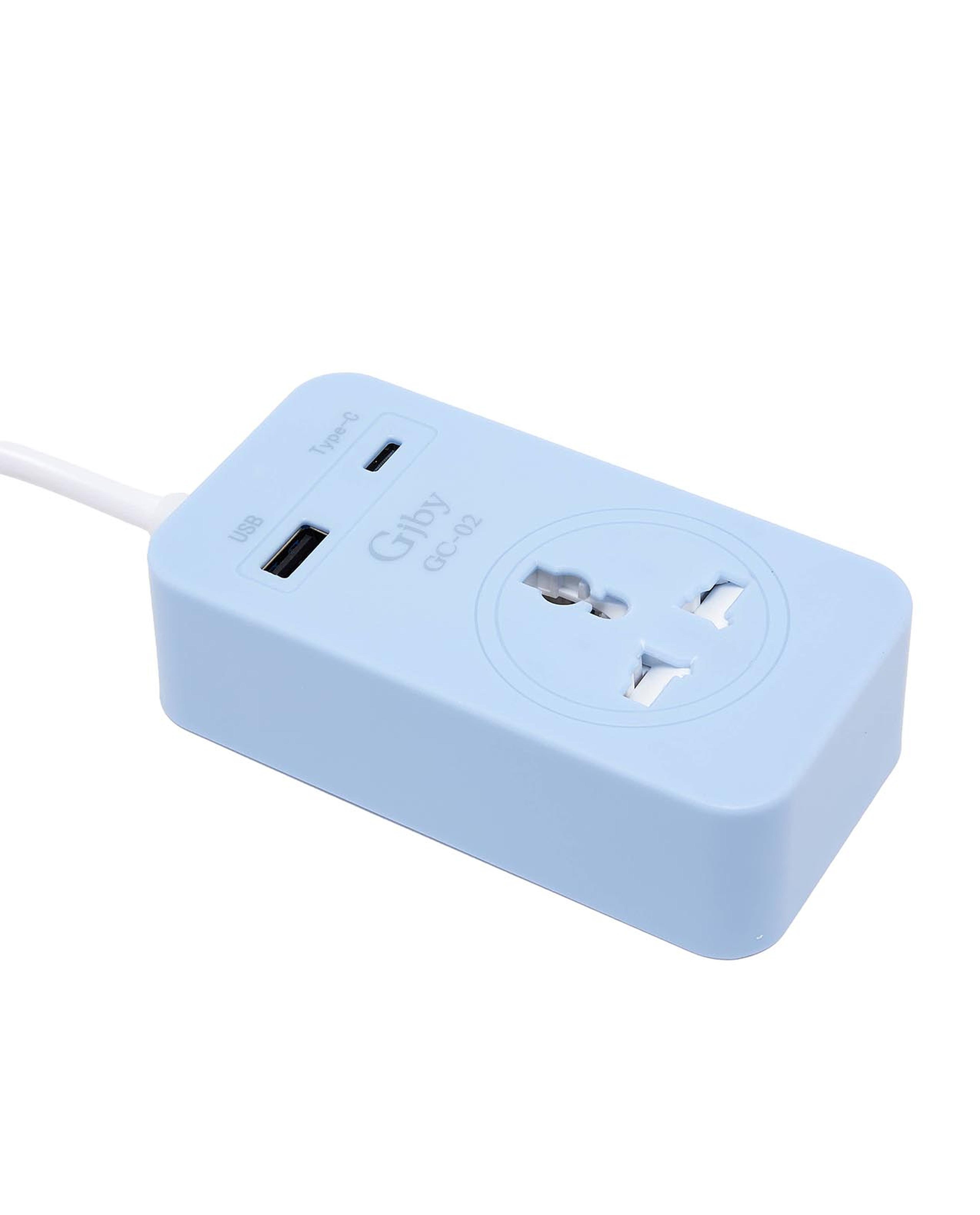 Smart Socket with USB & Type C Charging Ports