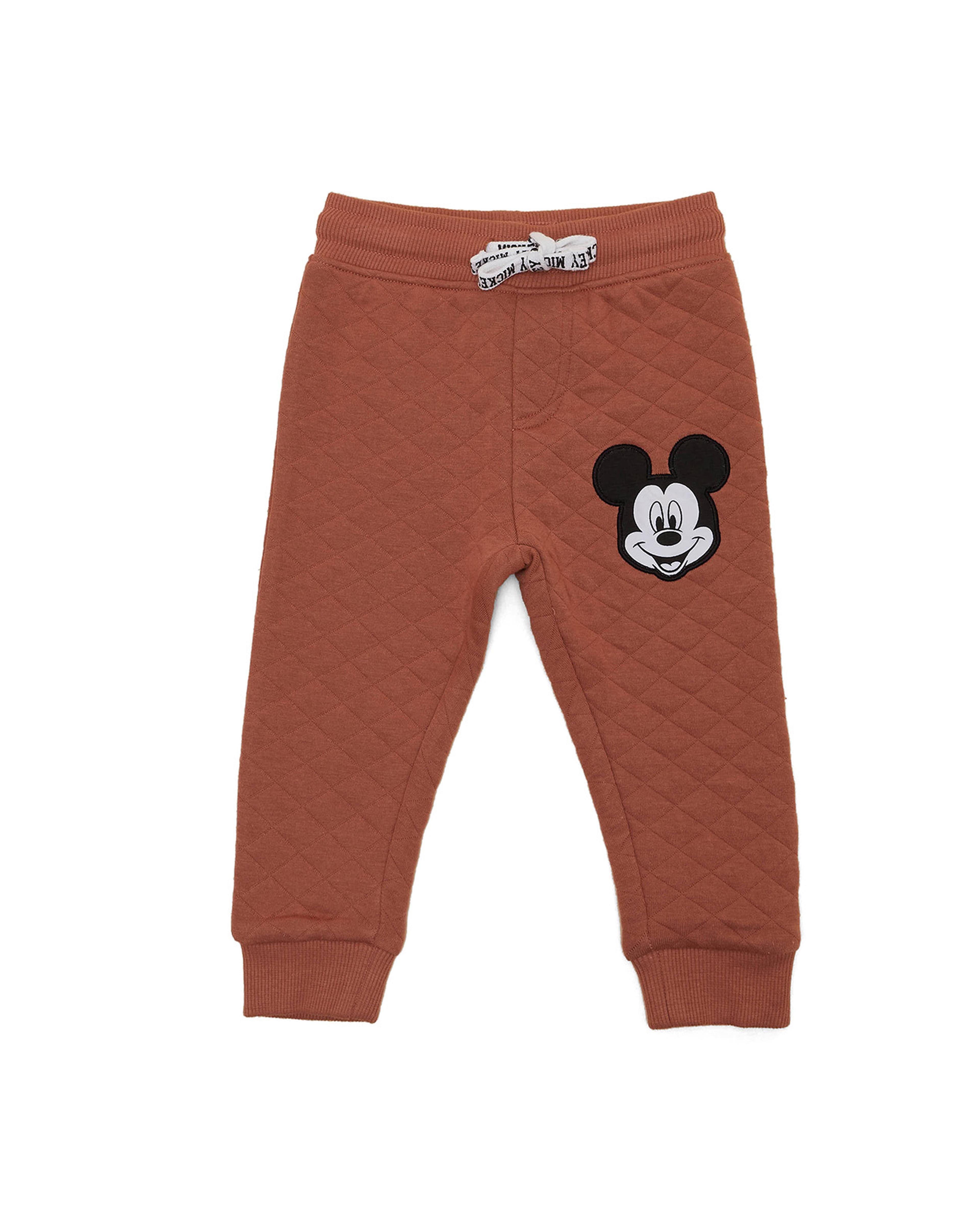 Mickey Mouse Embroidered Sweatsuit Set