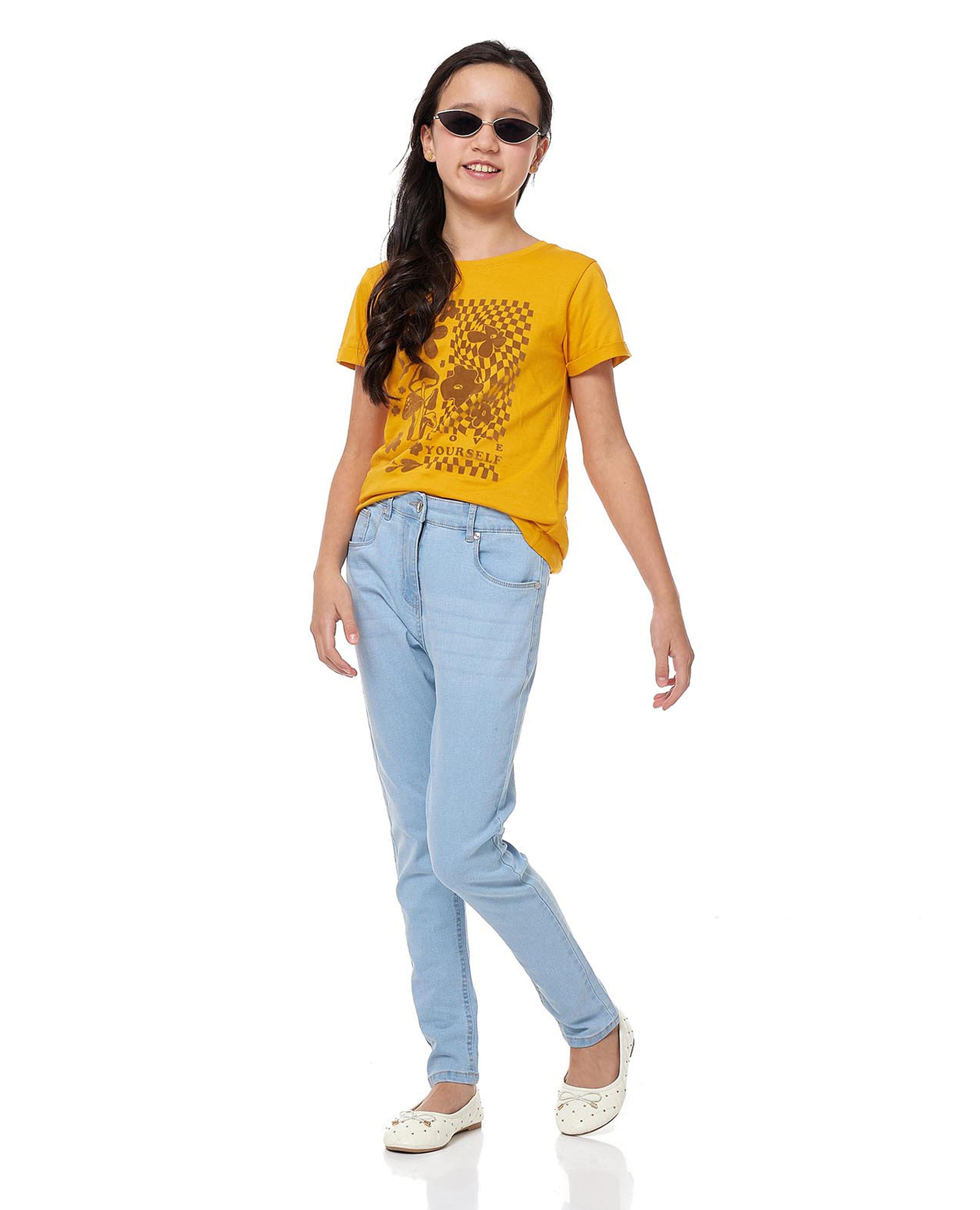 Buy Levi's kids girl long sleeve chest pocket washed shirt indigo skies  Online | Brands For Less