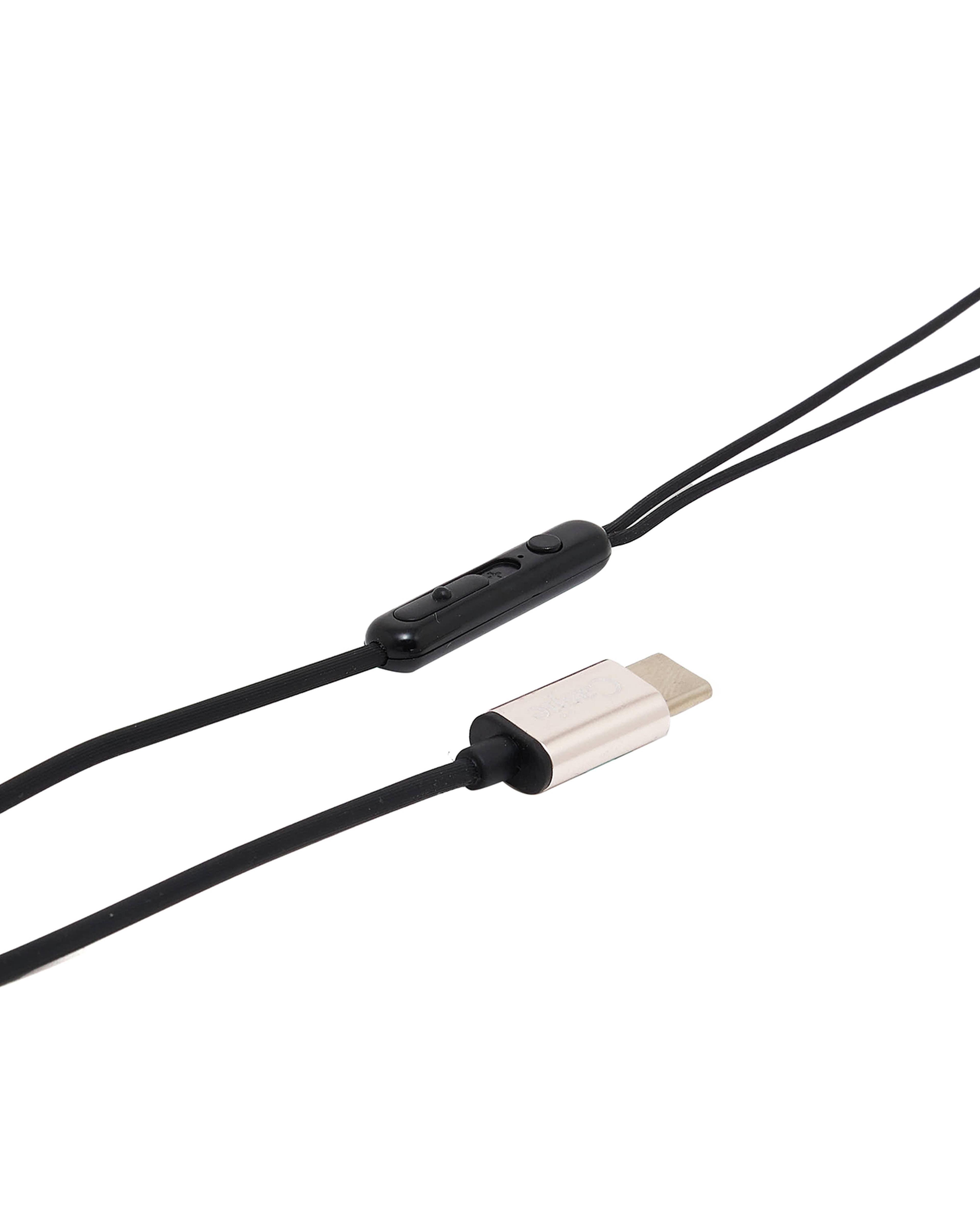 Type-C Cable Wired Earphones