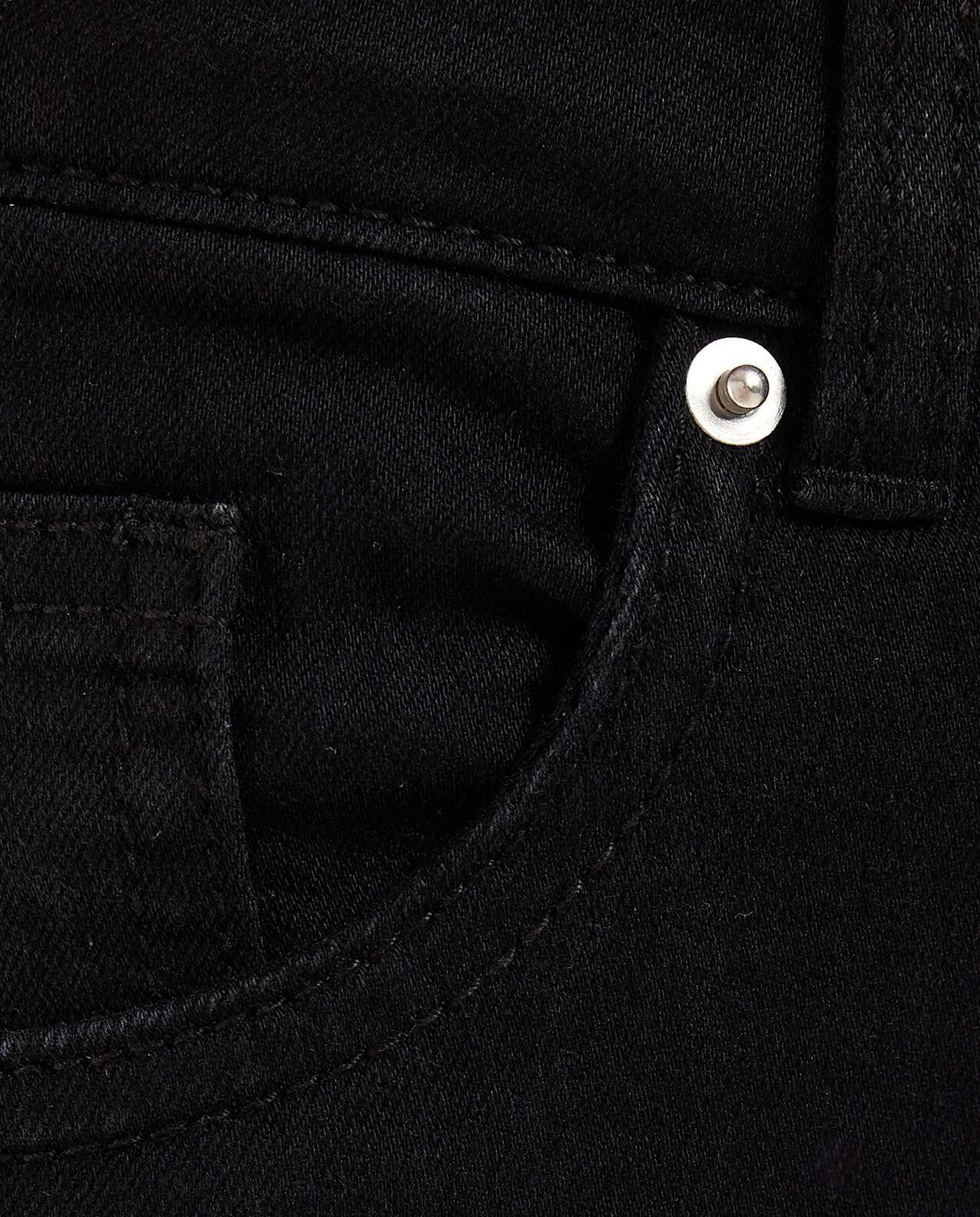 Solid Skinny Fit Jeans with Button Closure