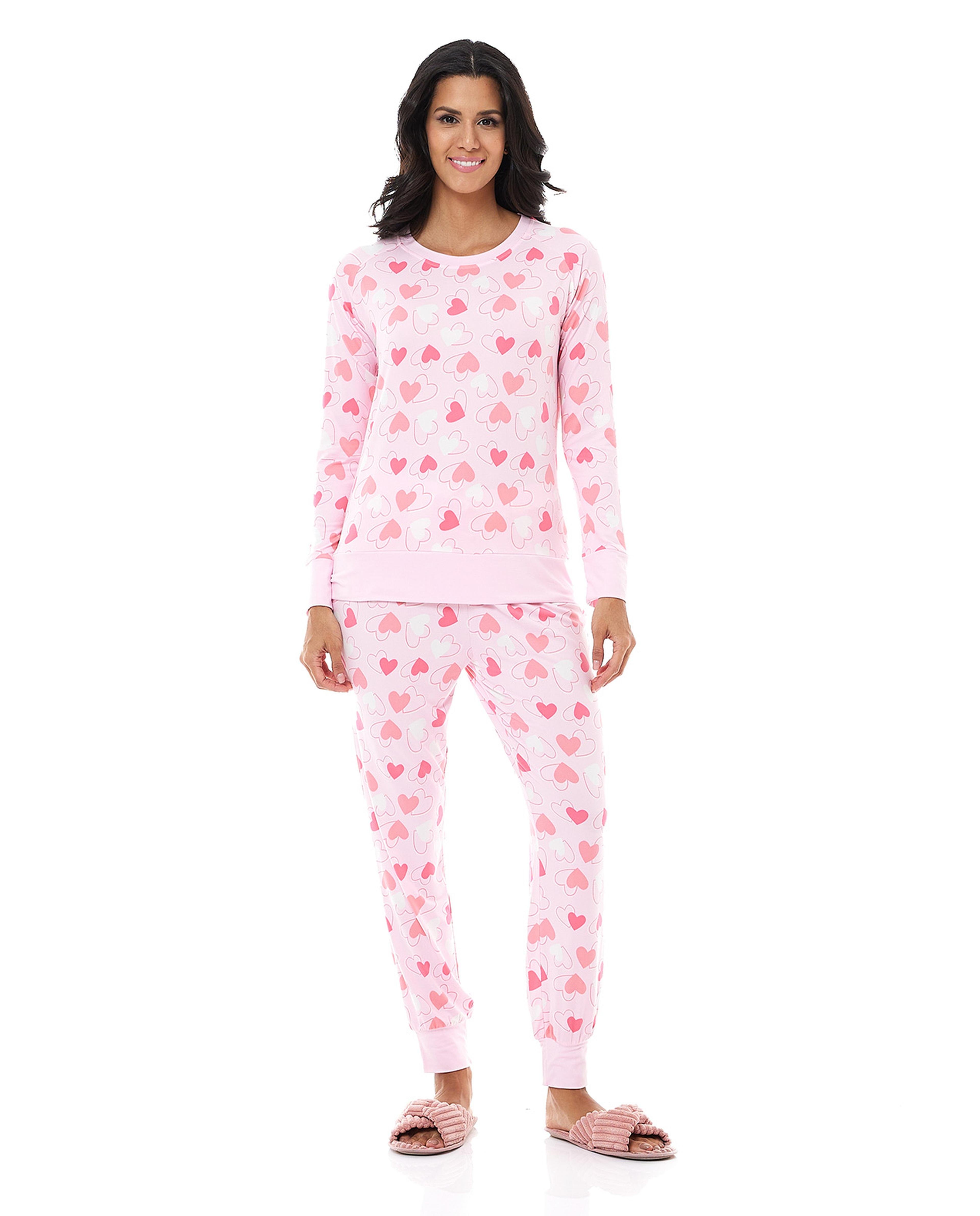 Heart Print Pyjama Set