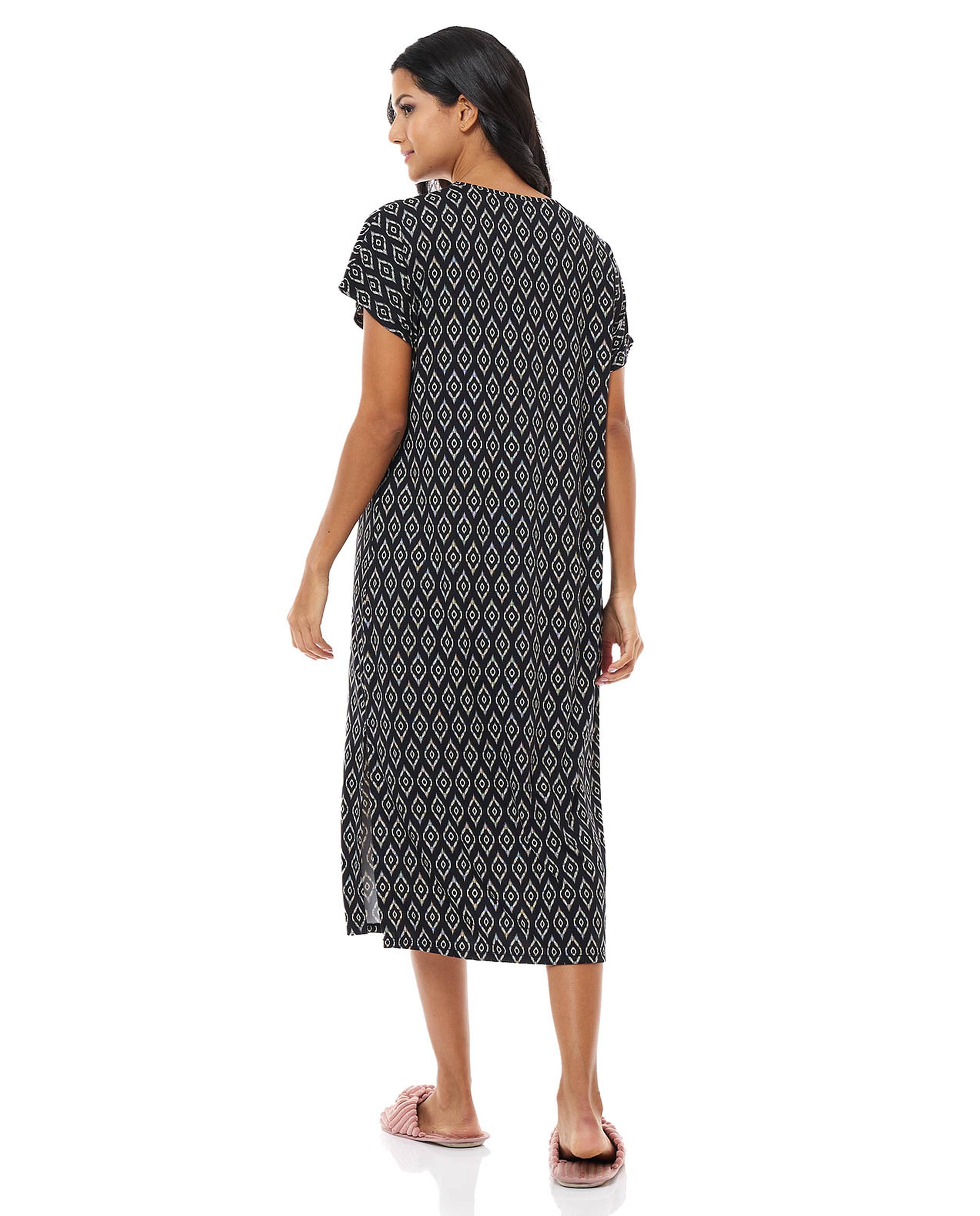 Patterned Nightgown