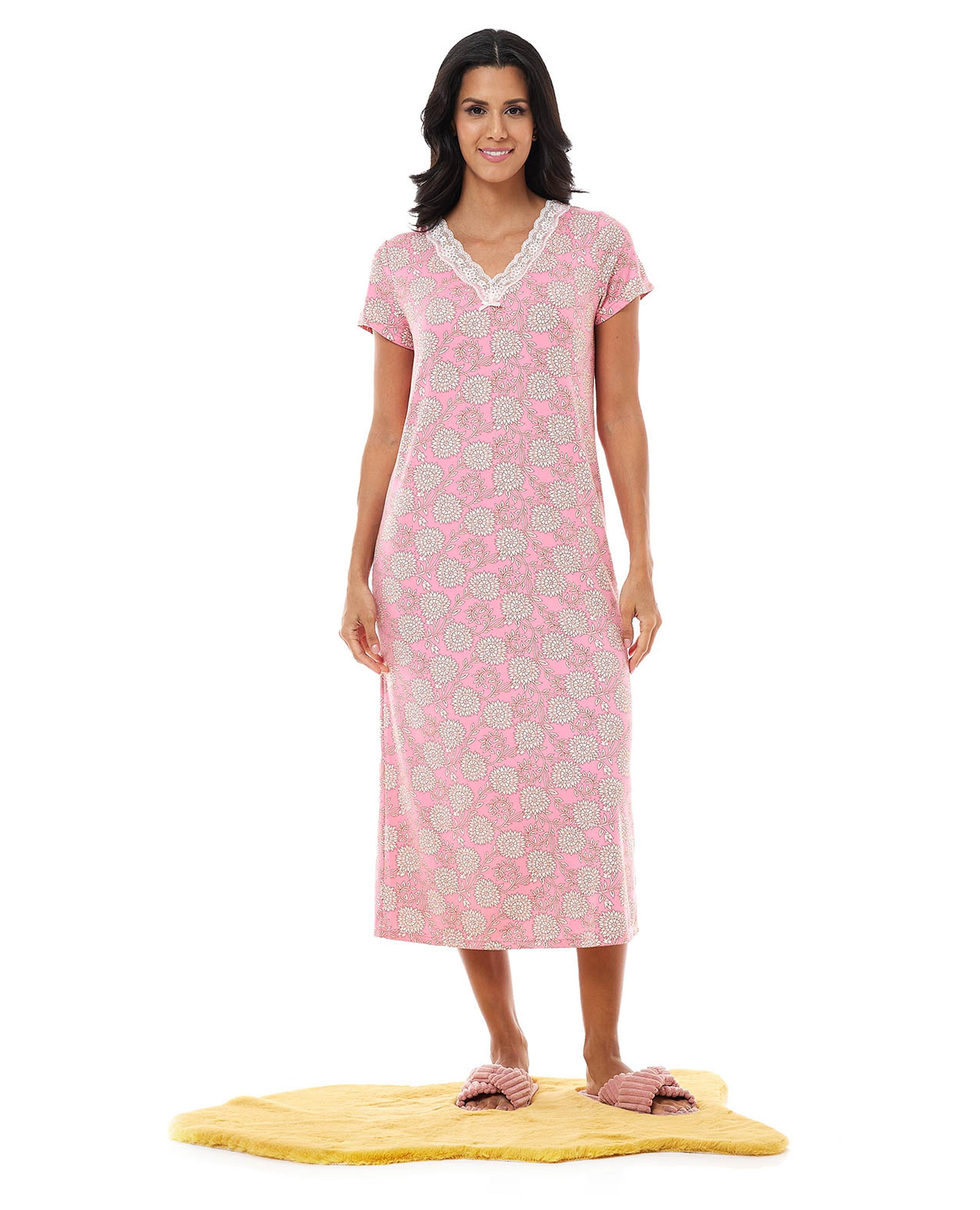 Floral Print Nightgown