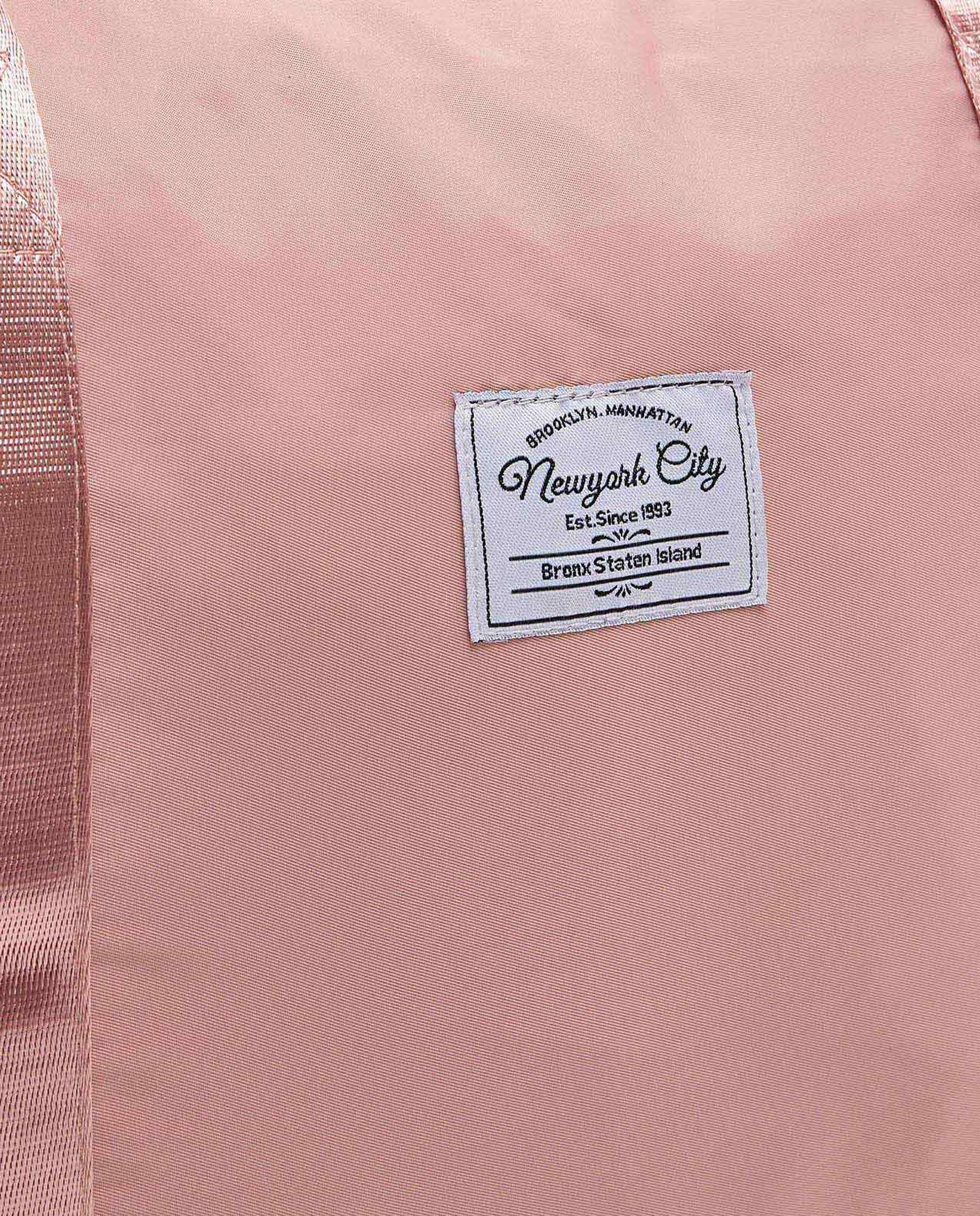 Badge Detail Gym Bag