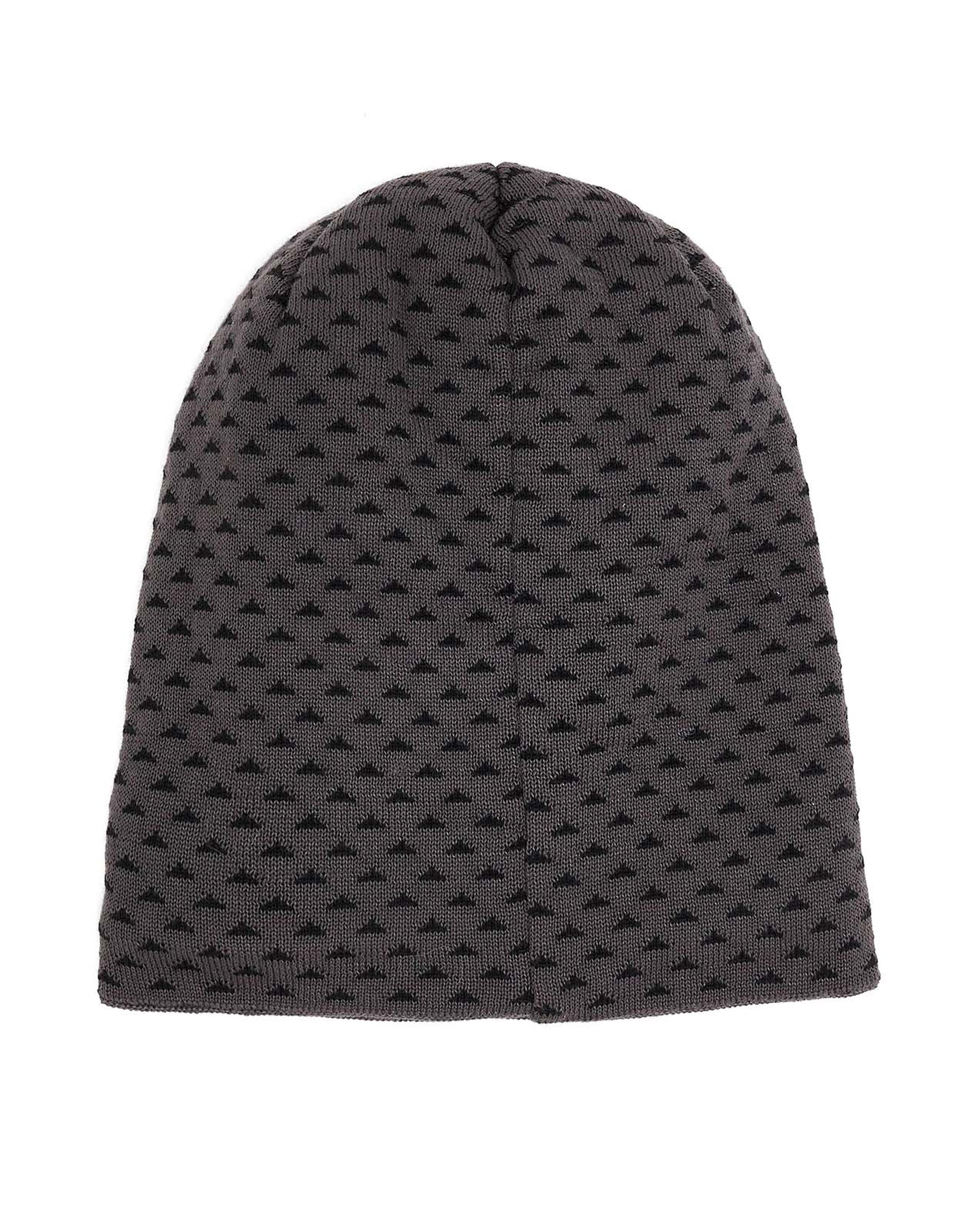 Patterned Knitted Beanie