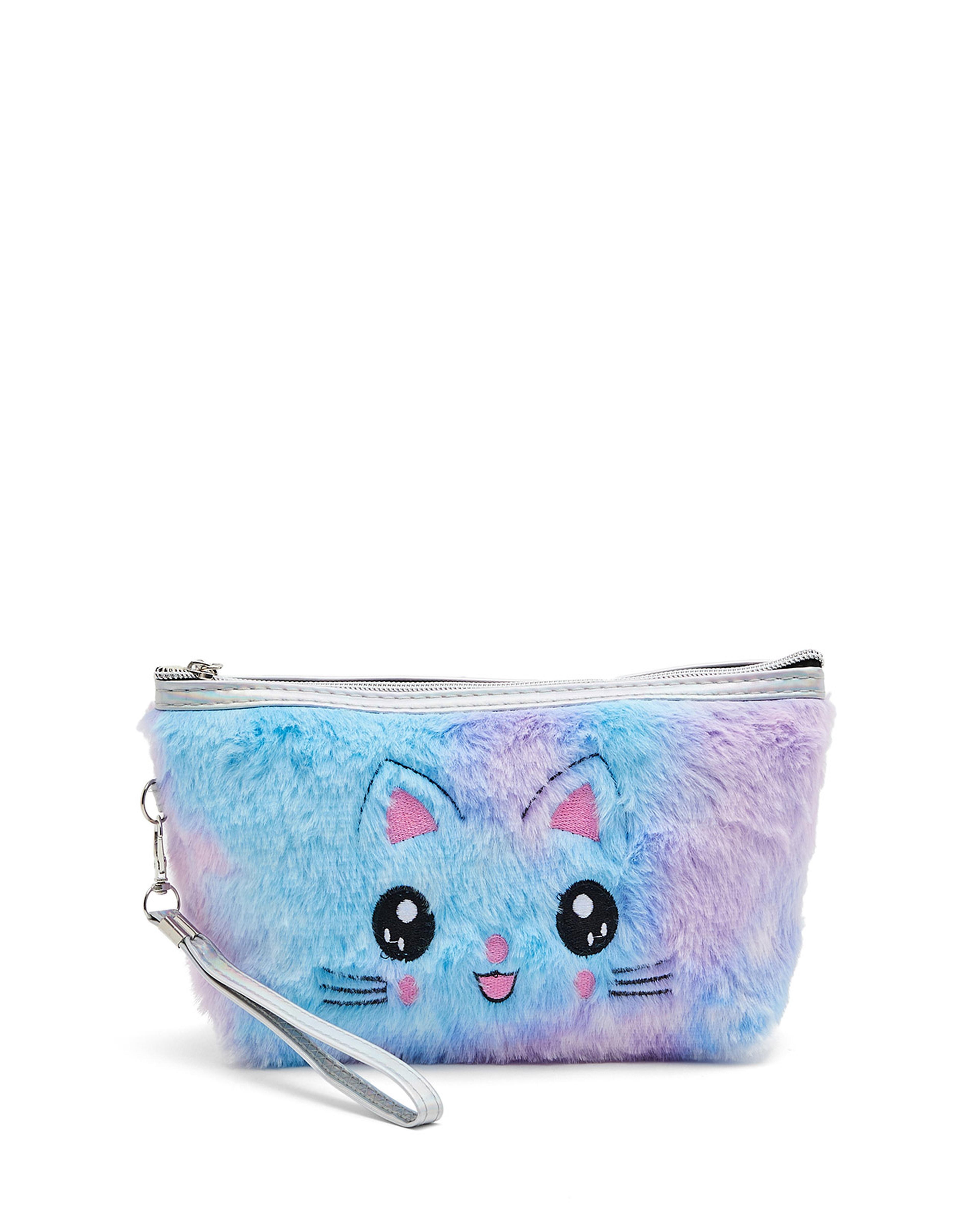 Furry Zippered Pouch
