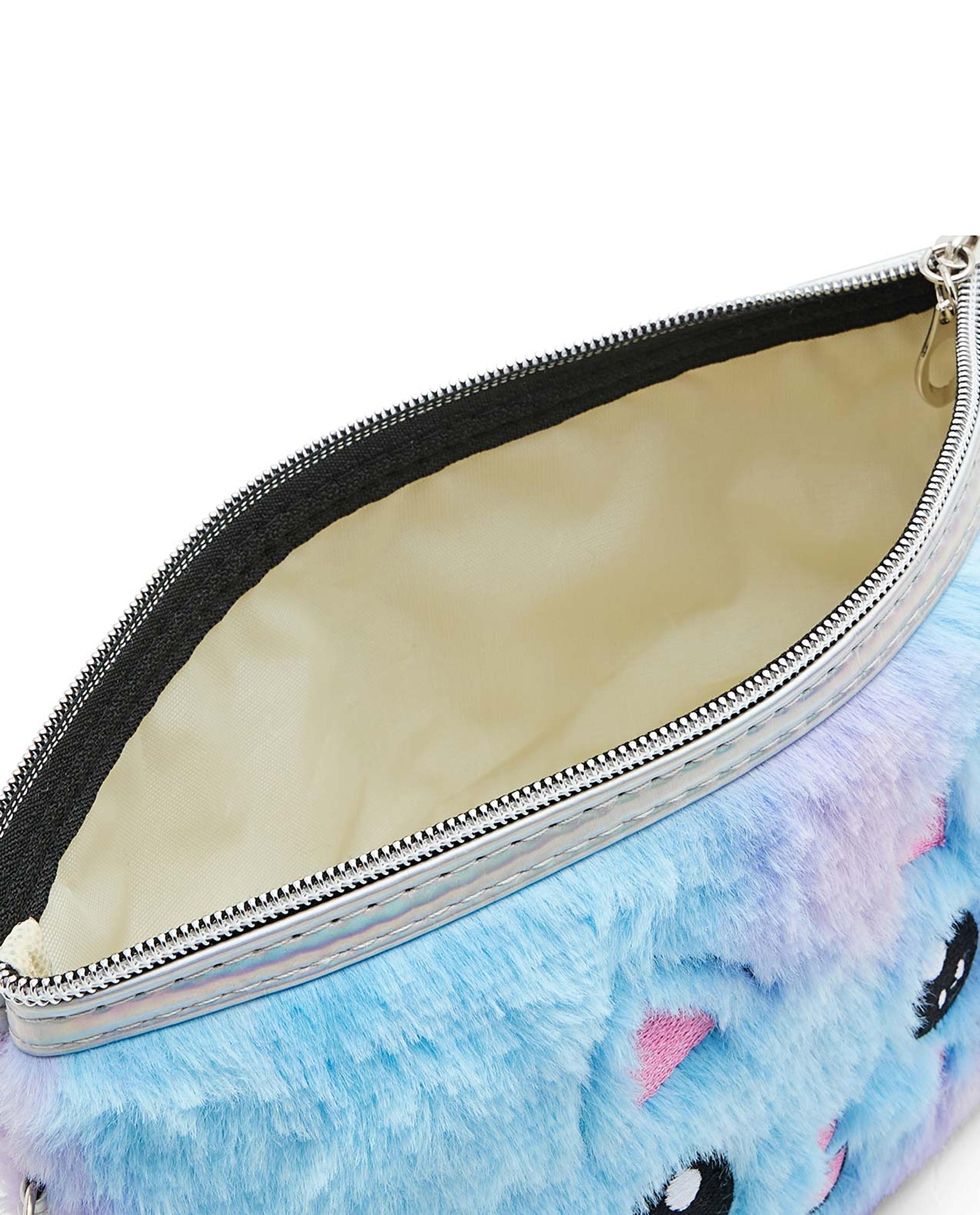 Furry Zippered Pouch