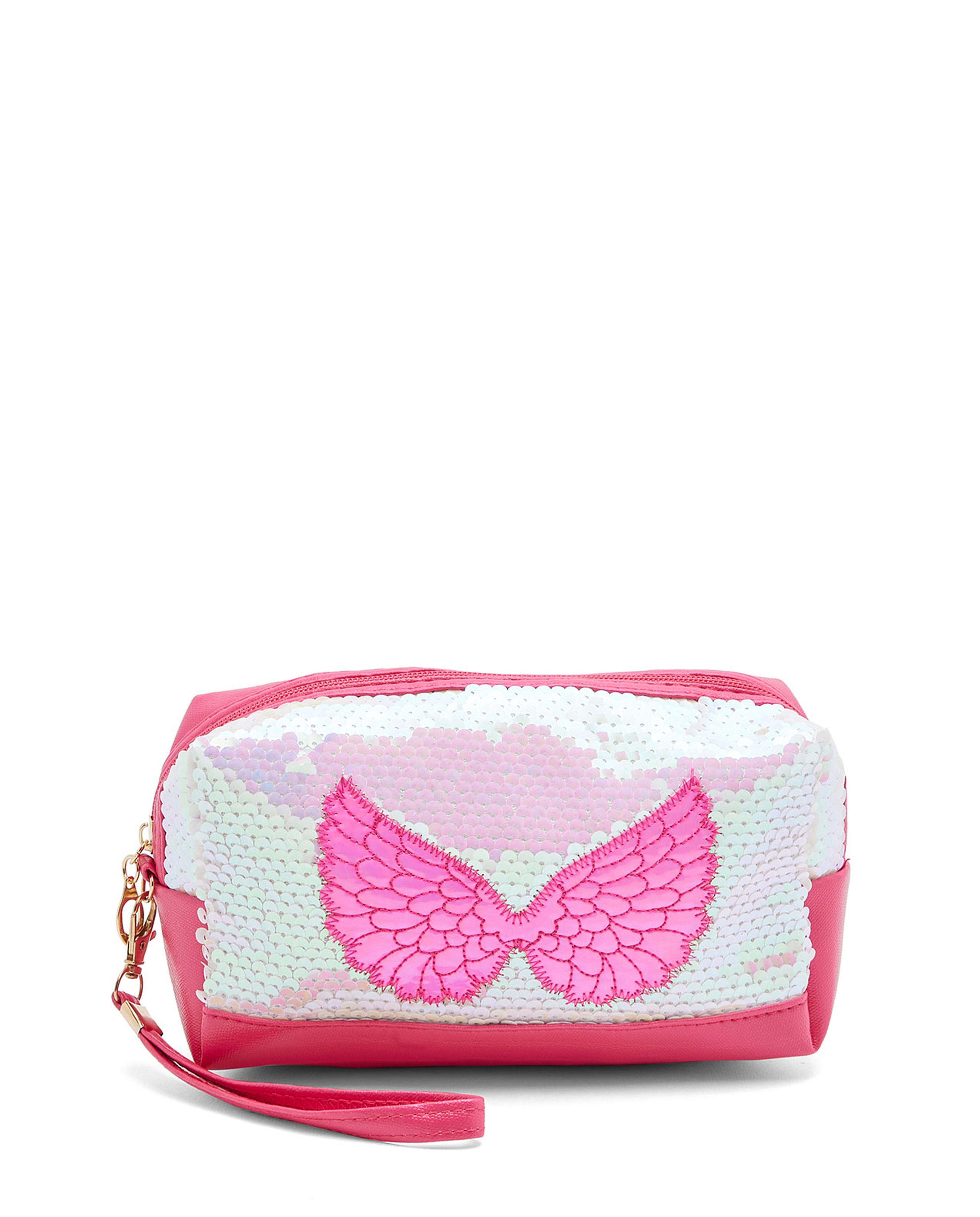 Sequined Zippered Pouch