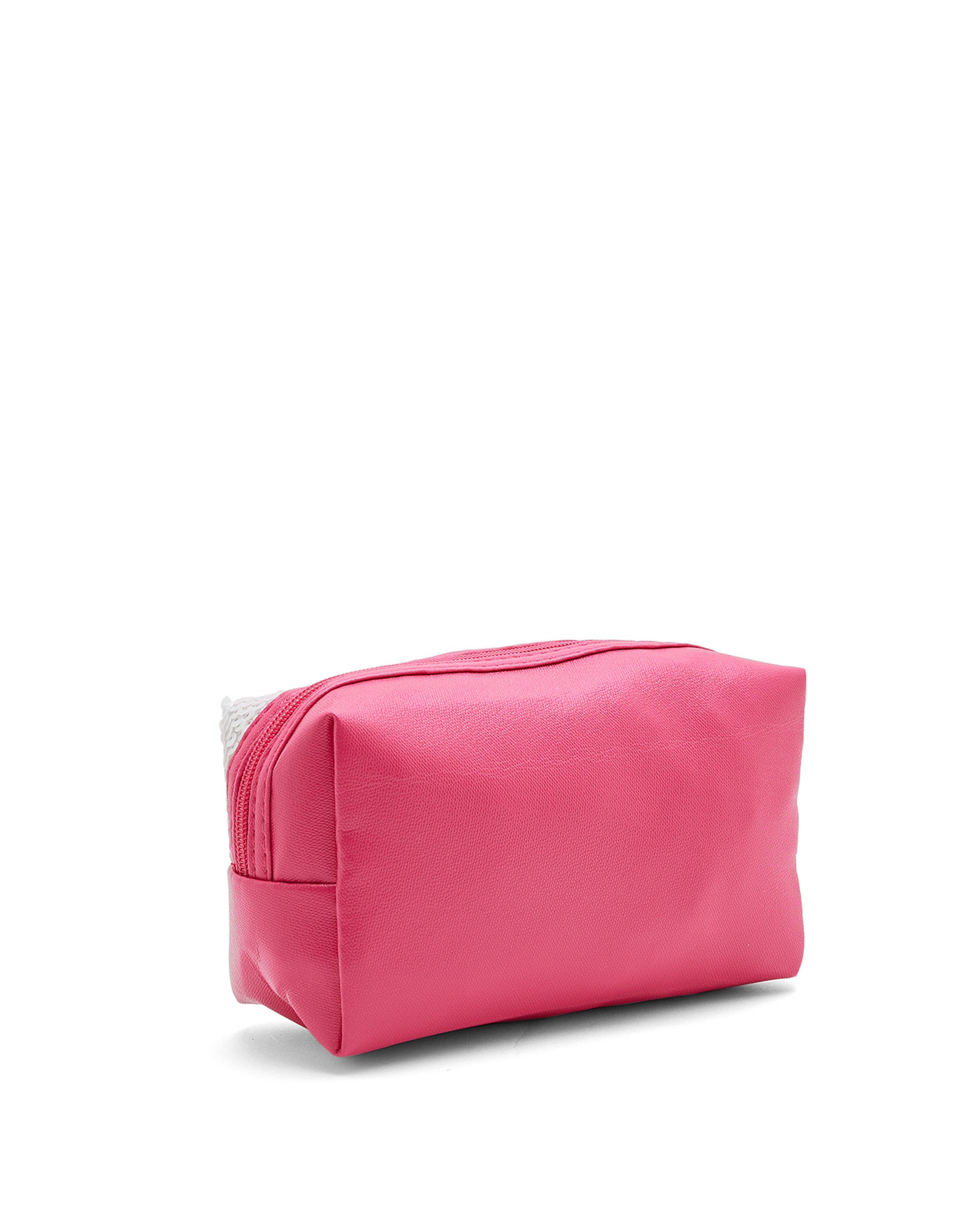 Sequined Zippered Pouch