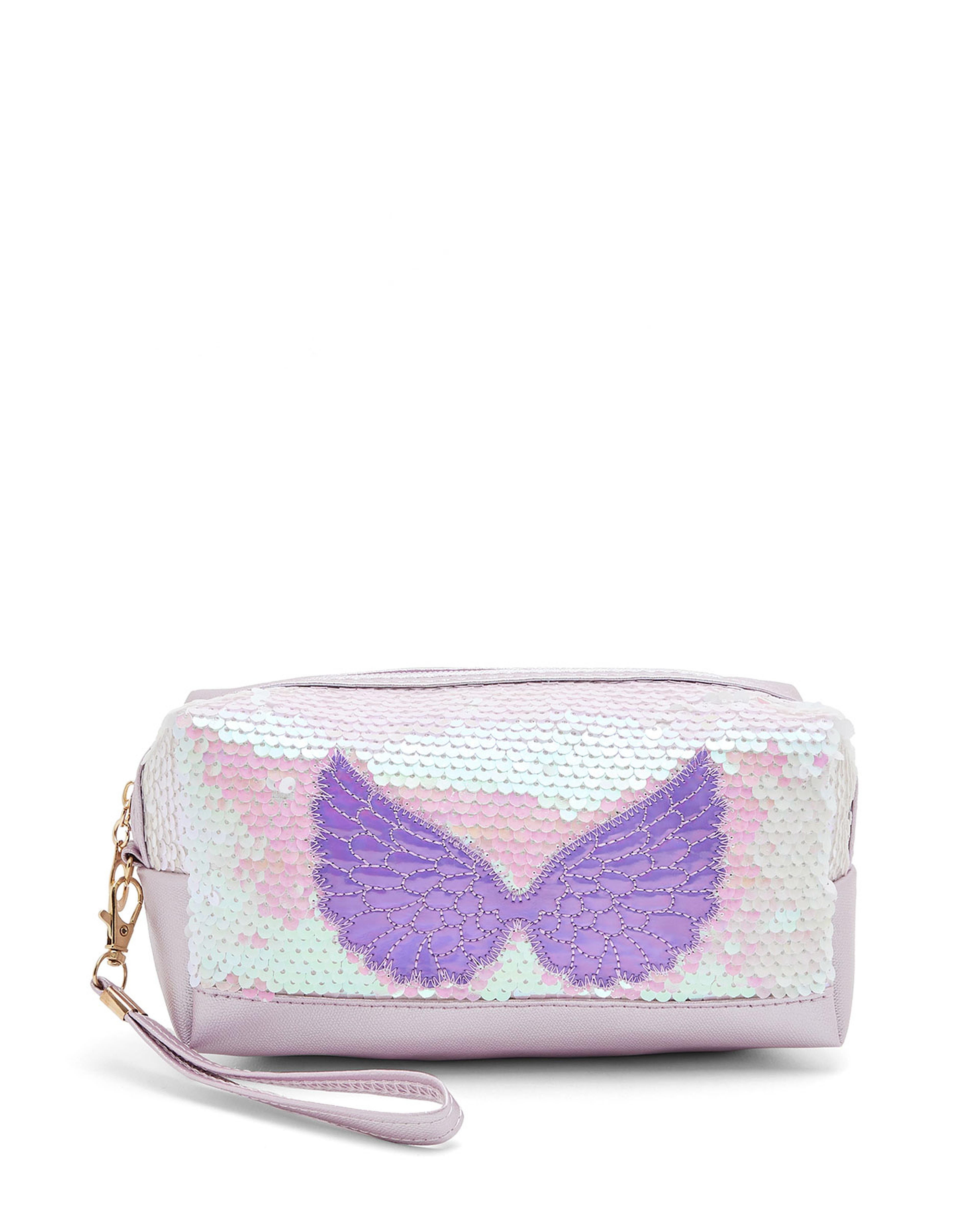 Sequined Zippered Pouch