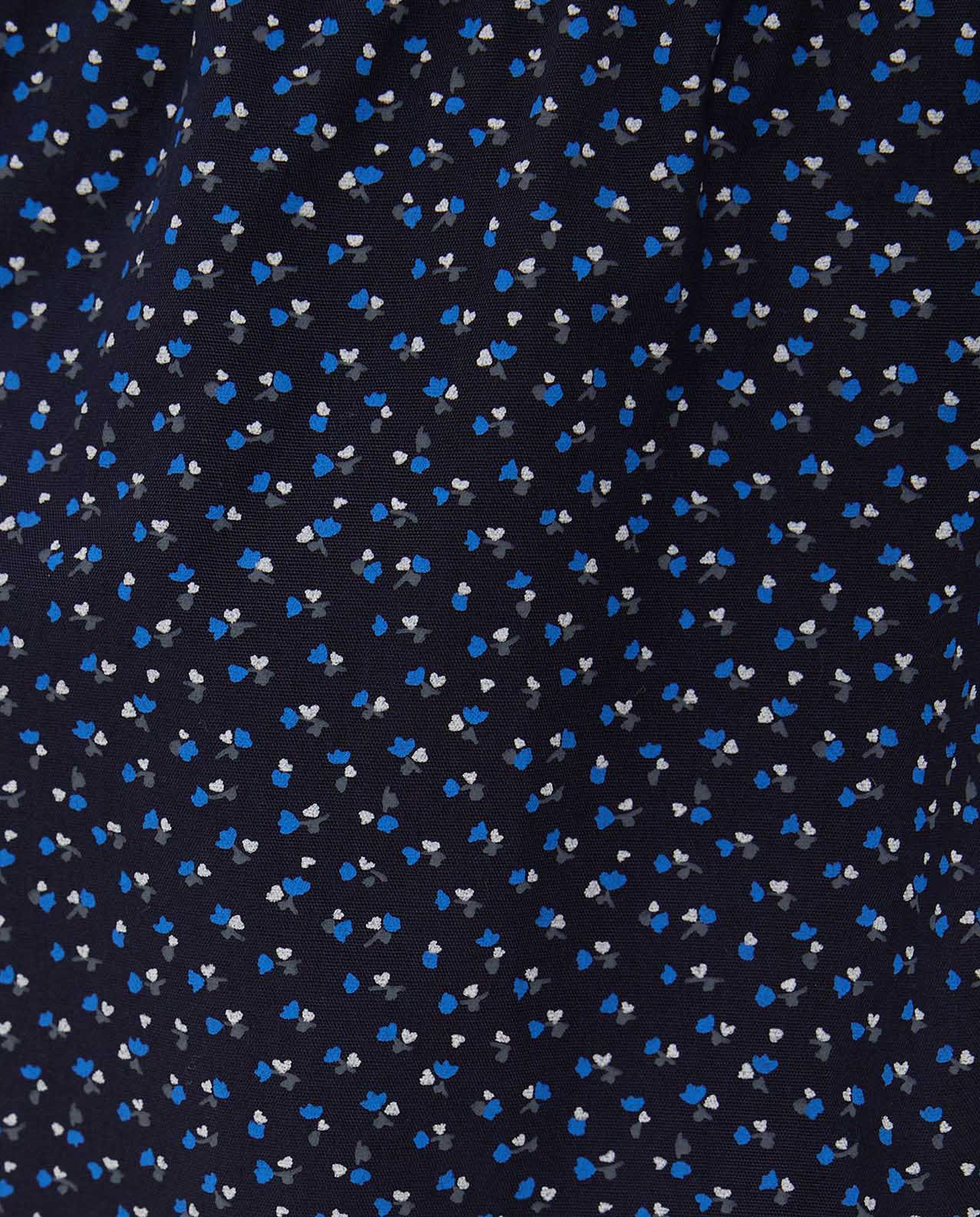 Printed Boxer Shorts with Elastic Waist