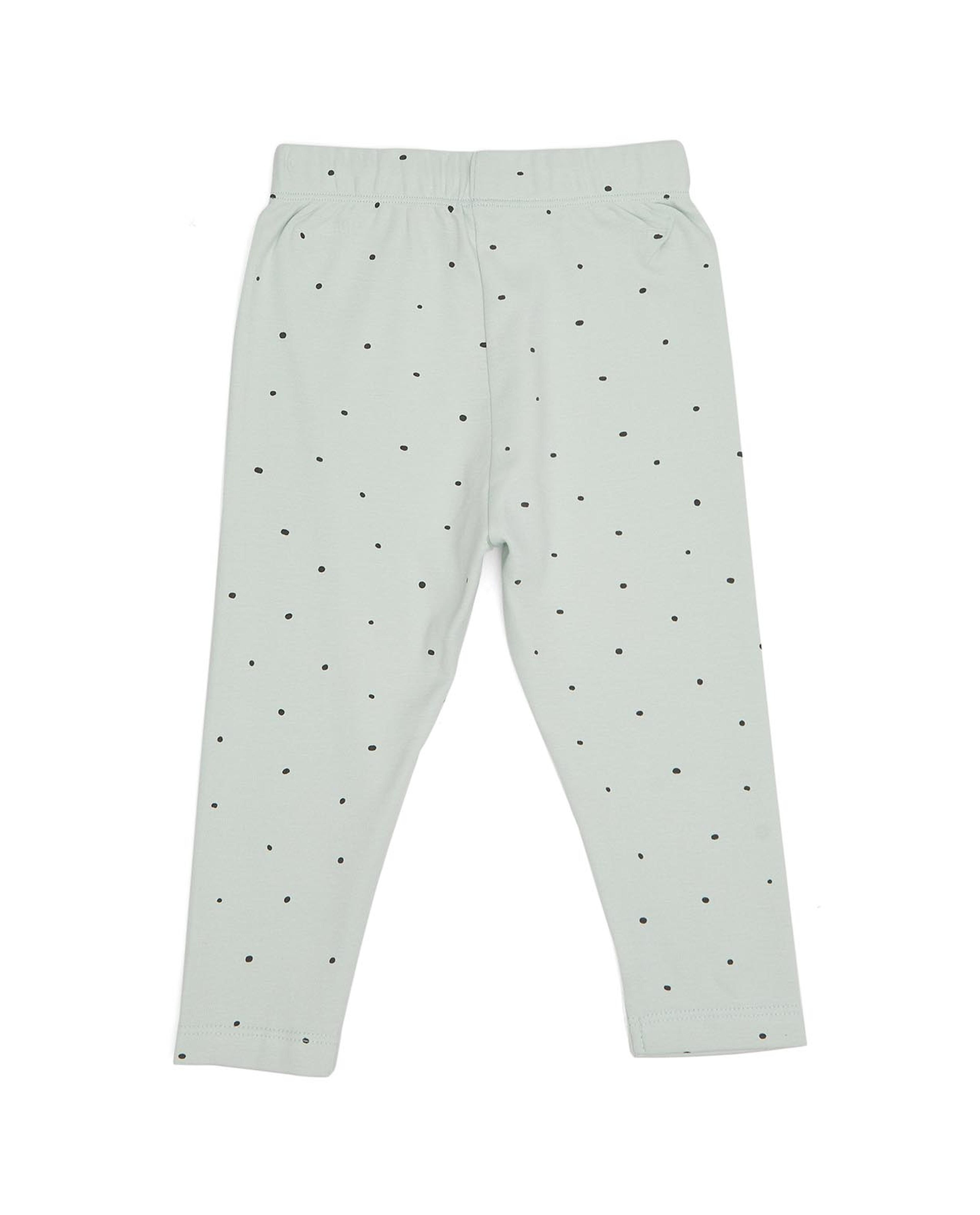 Printed Clothing Set with Headband