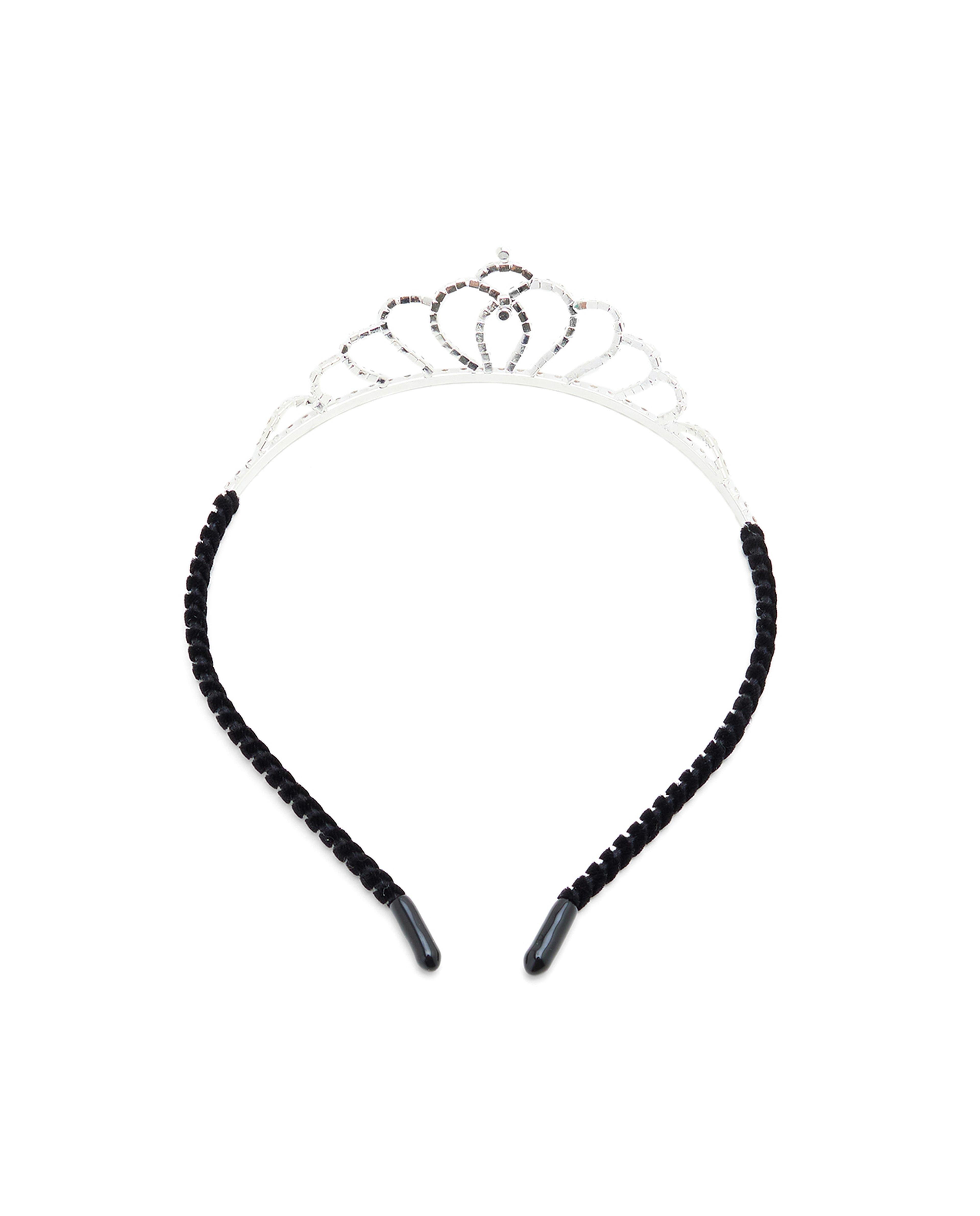 Stone Studded Crown Headband