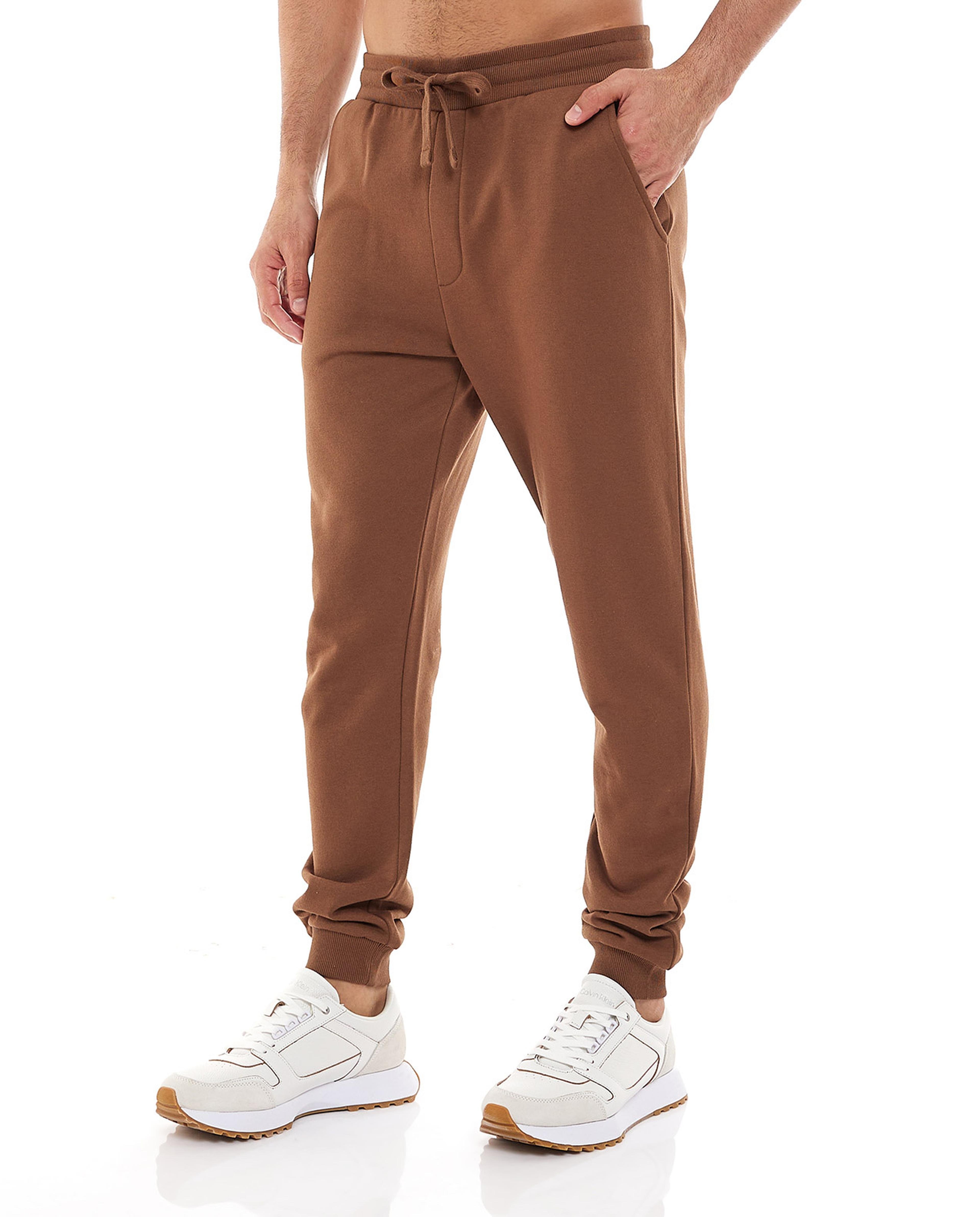 Solid Knit Joggers with Drawstring Waist
