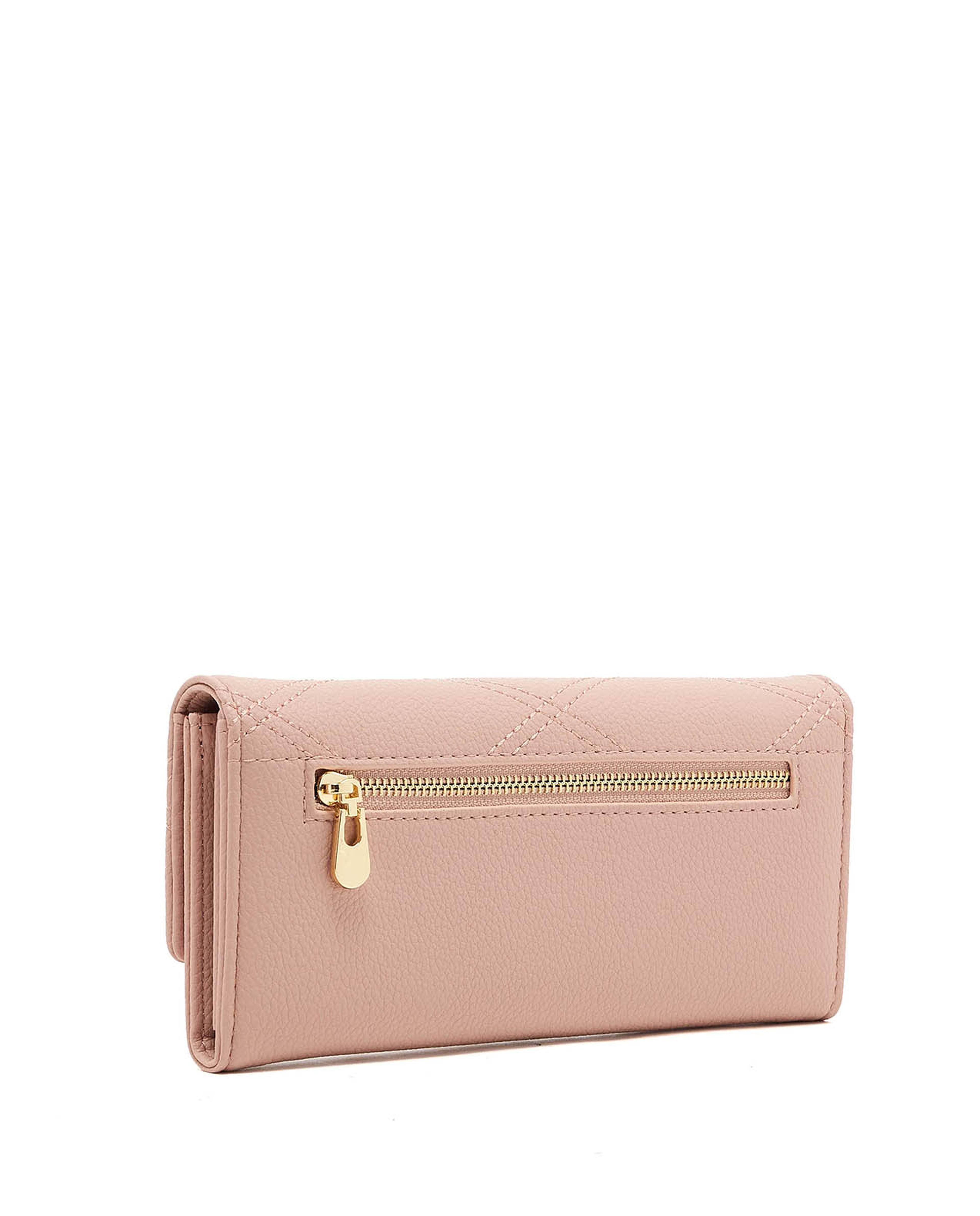 Quilted Long Wallet