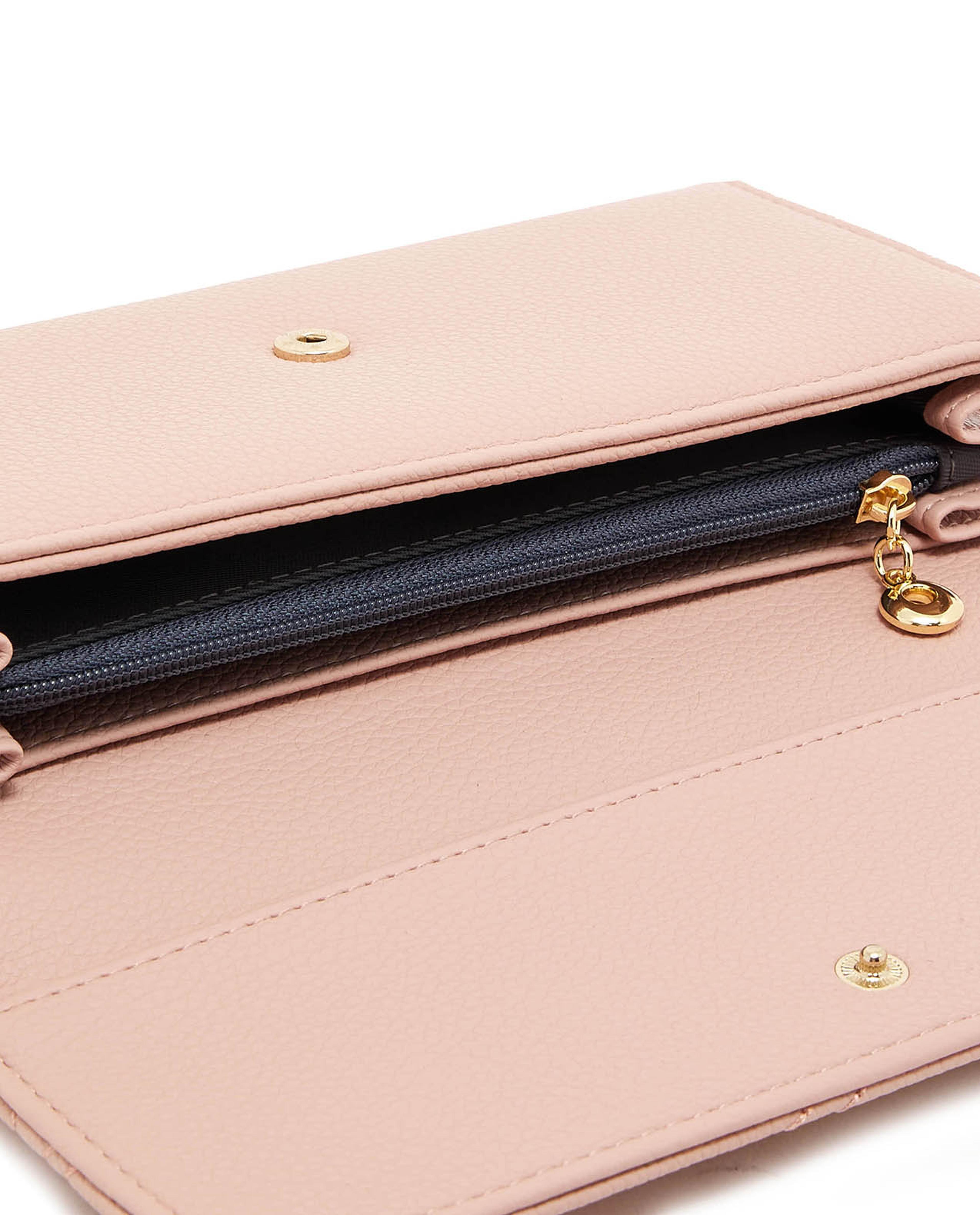 Quilted Long Wallet