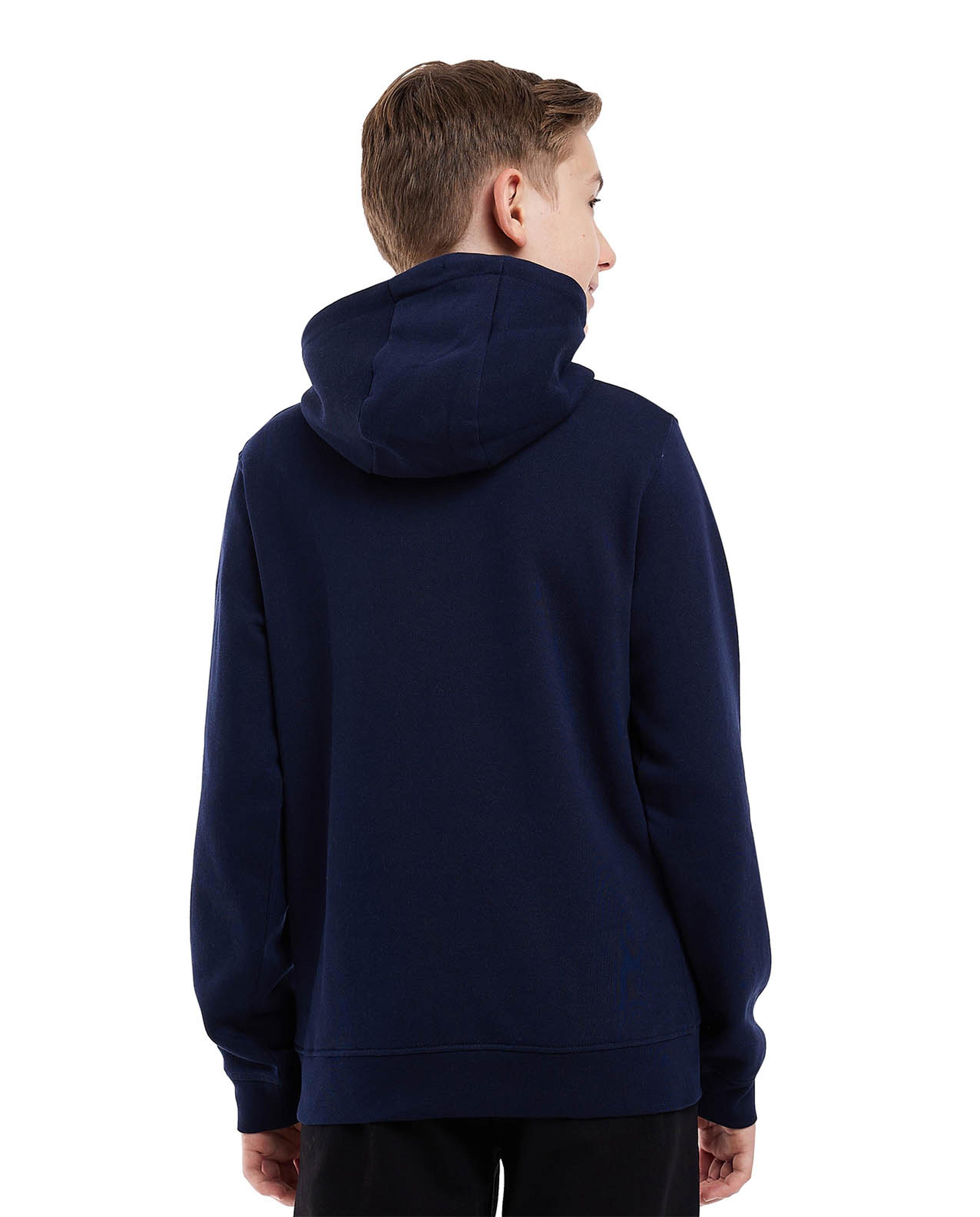 Embroidered Hoodie with Long Sleeves