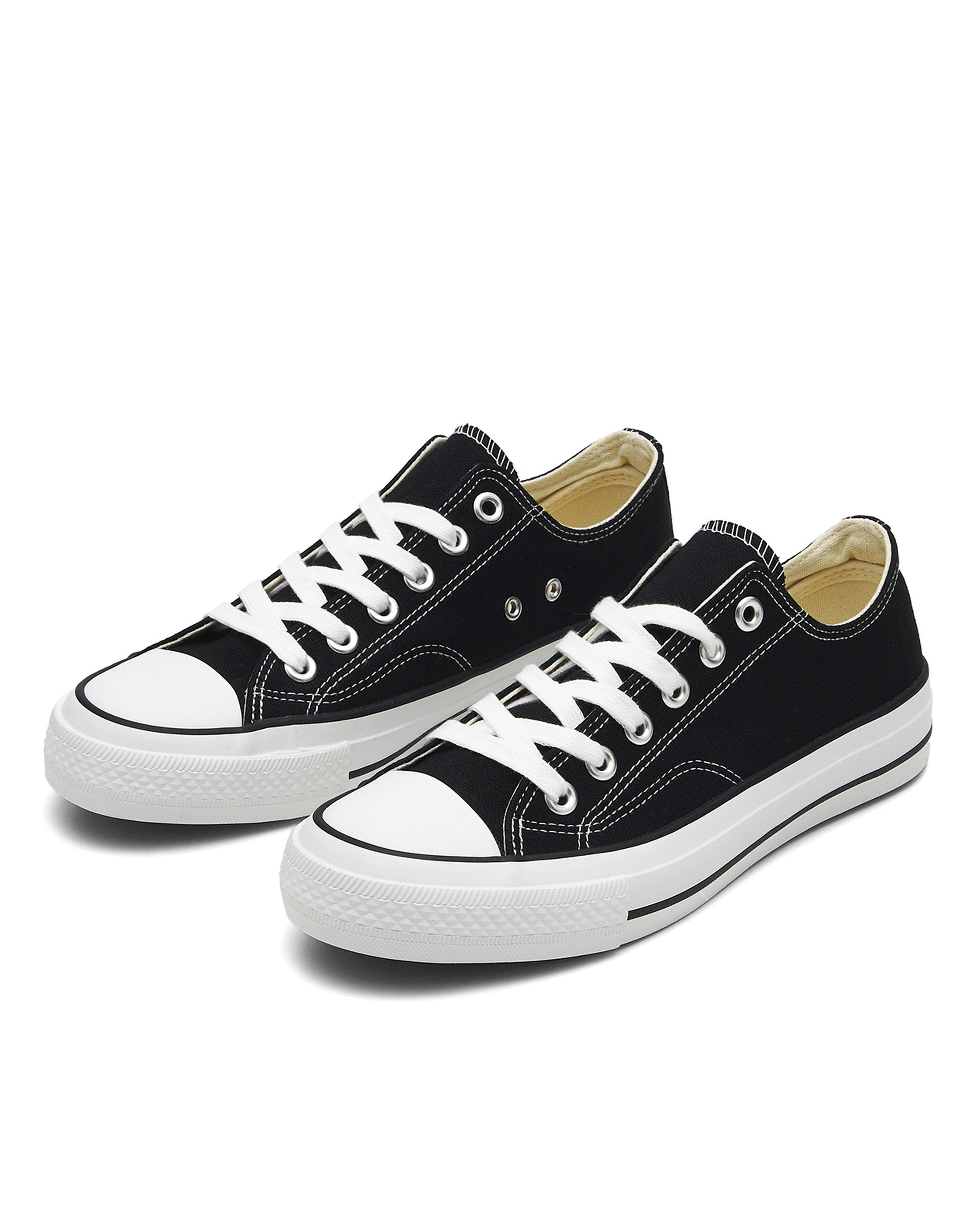 Lace-Up Canvas Casual Shoes