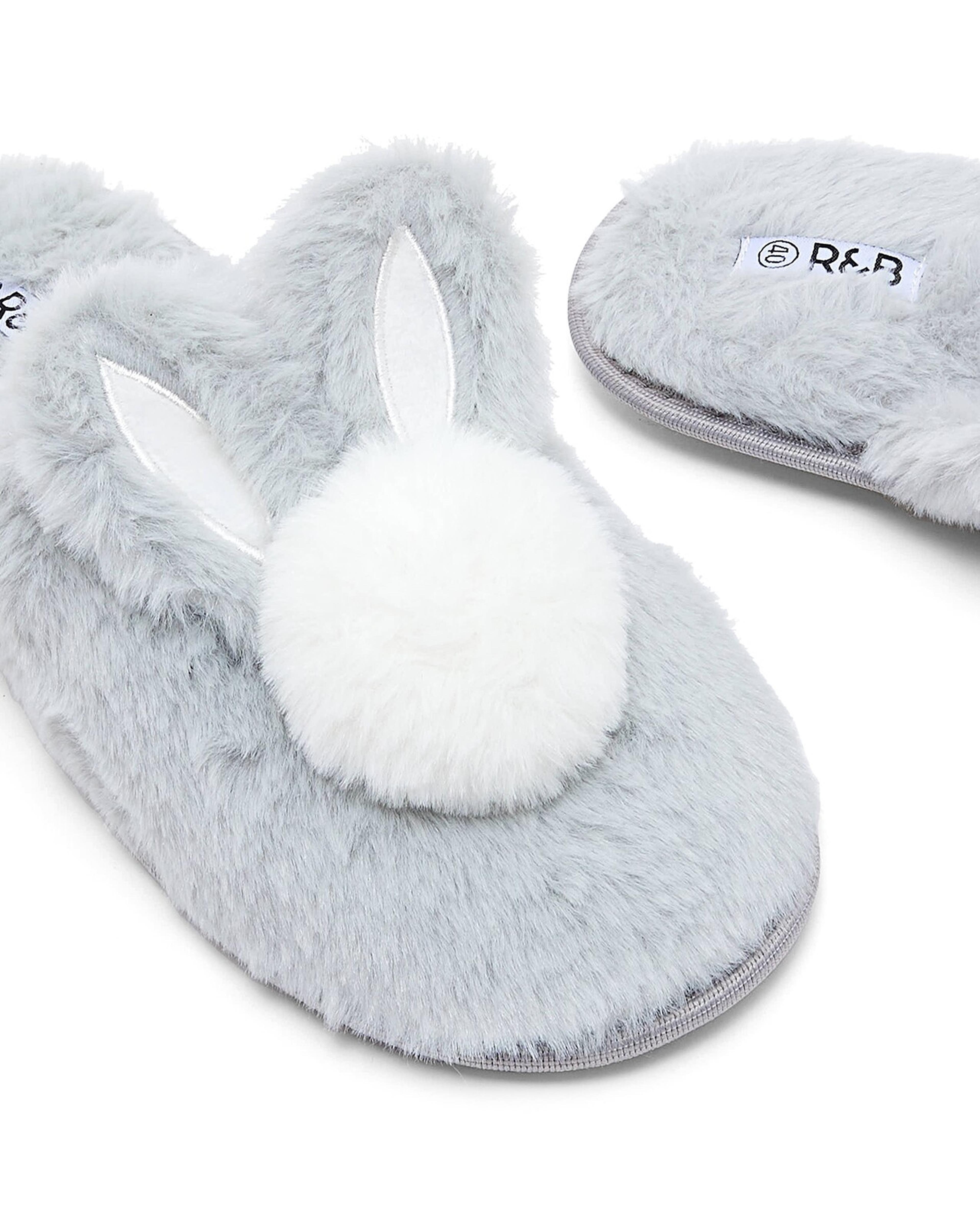 Furry Bedroom Slippers