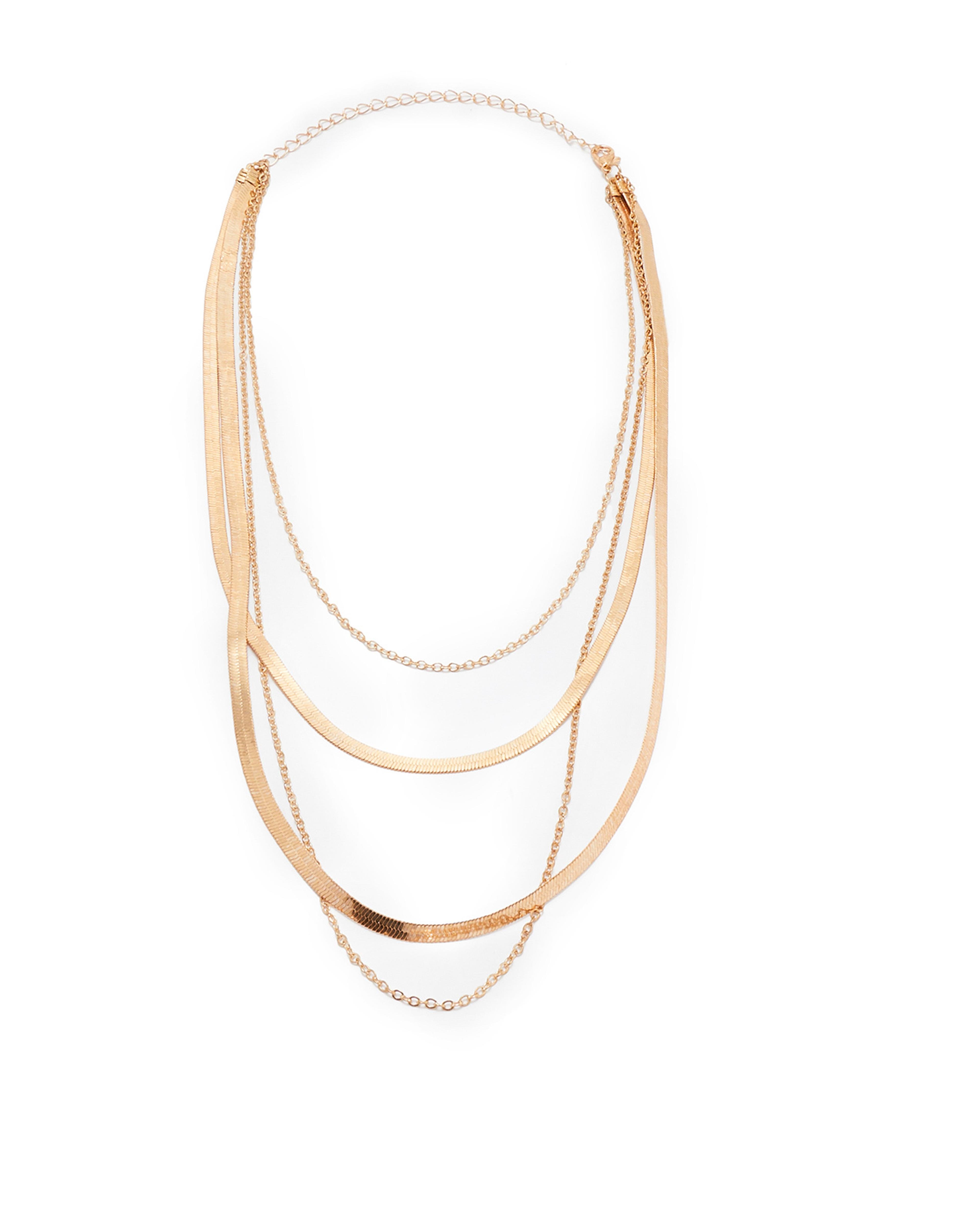 Gold-Tone Layered Necklace