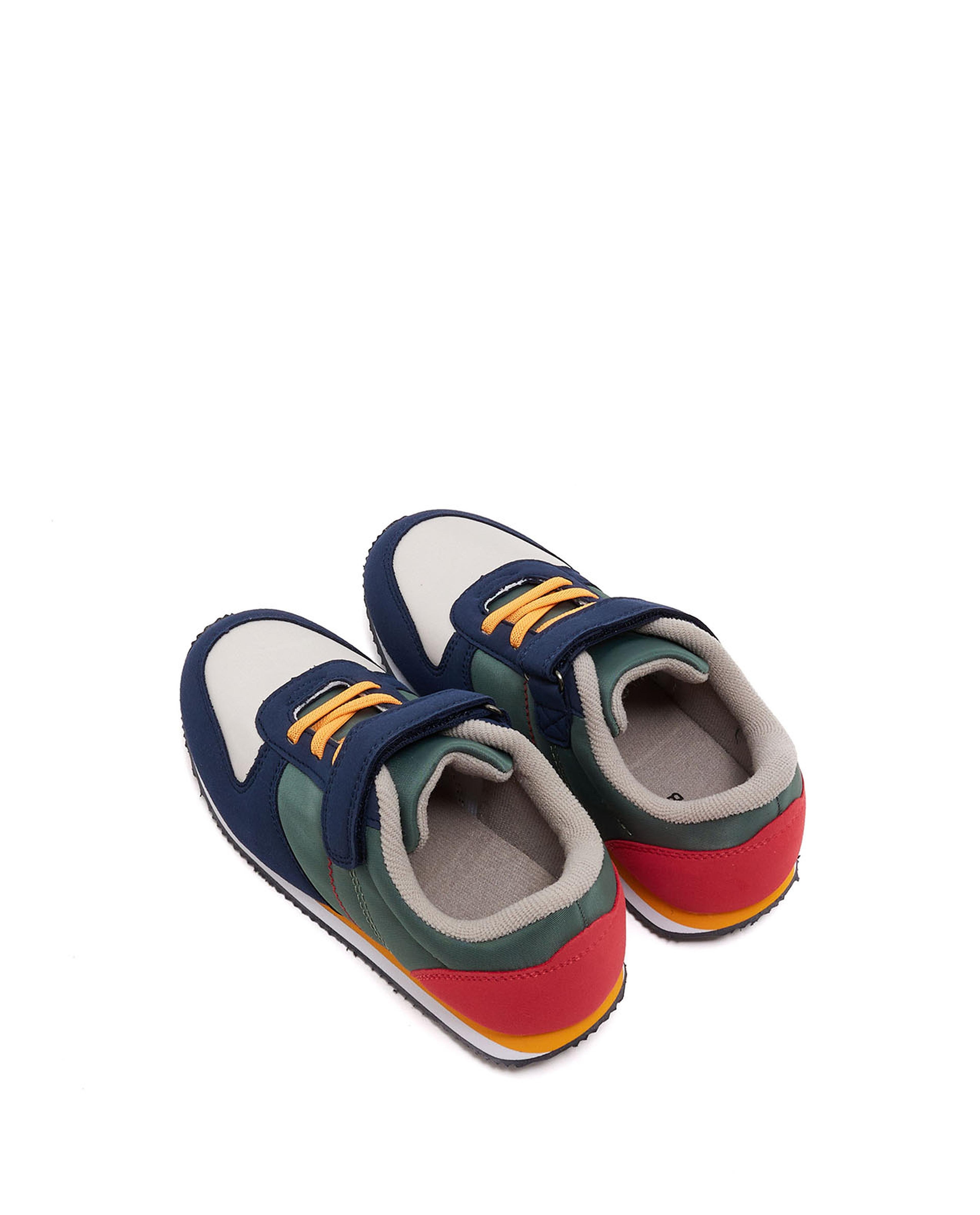 Color Block Velcro Sneakers