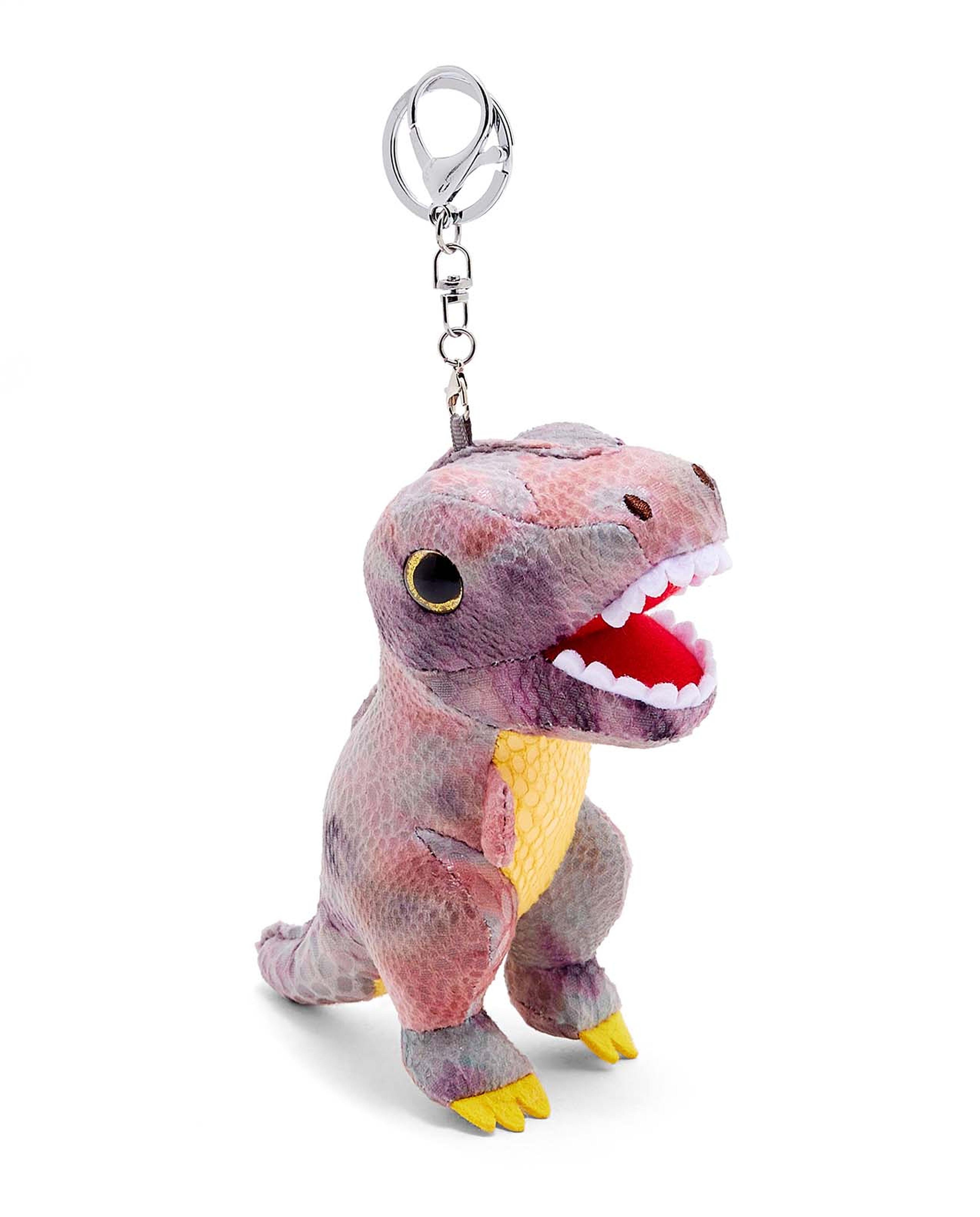 Plush Dinosaur Keychain