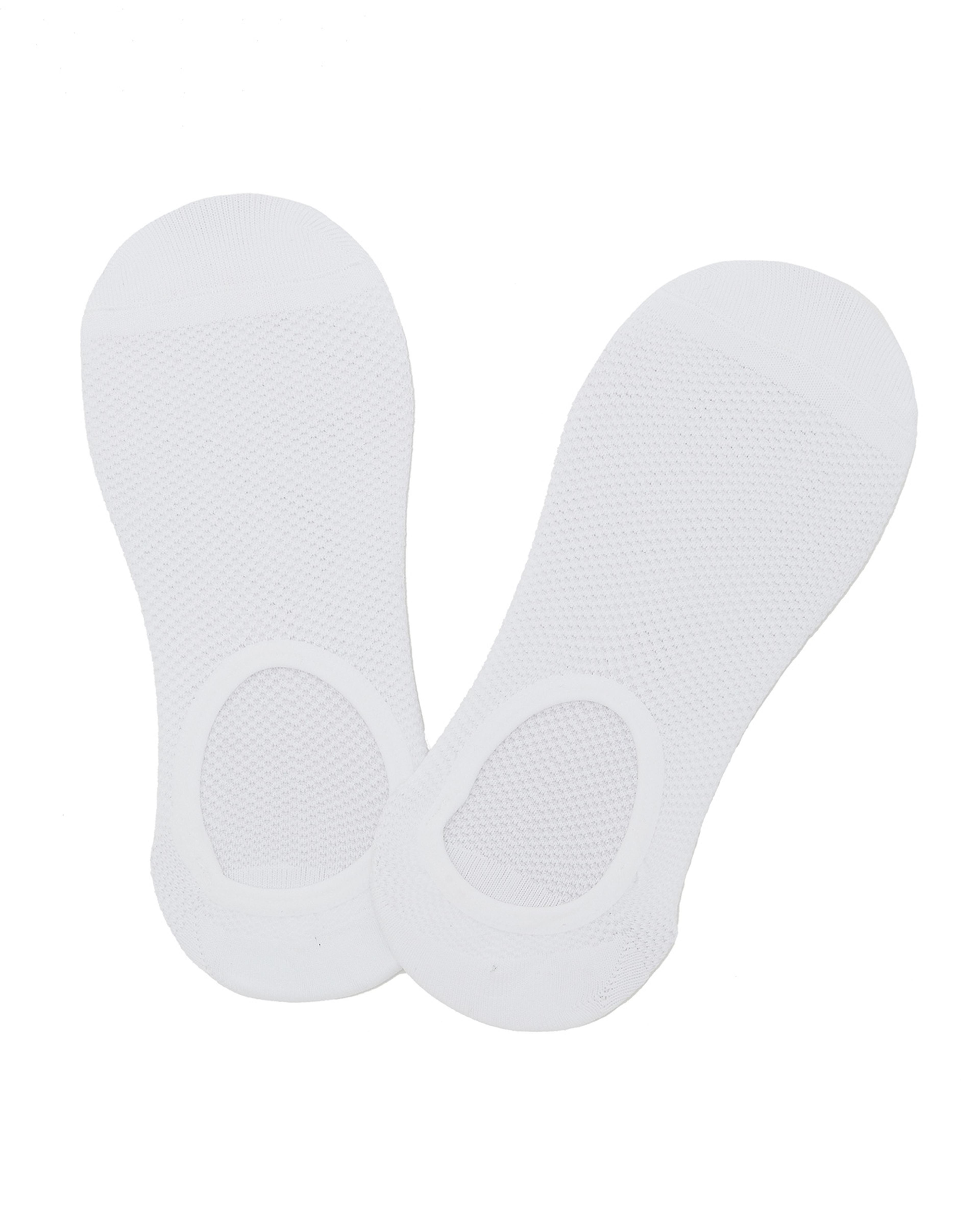 3 Pack Textured No Show Socks