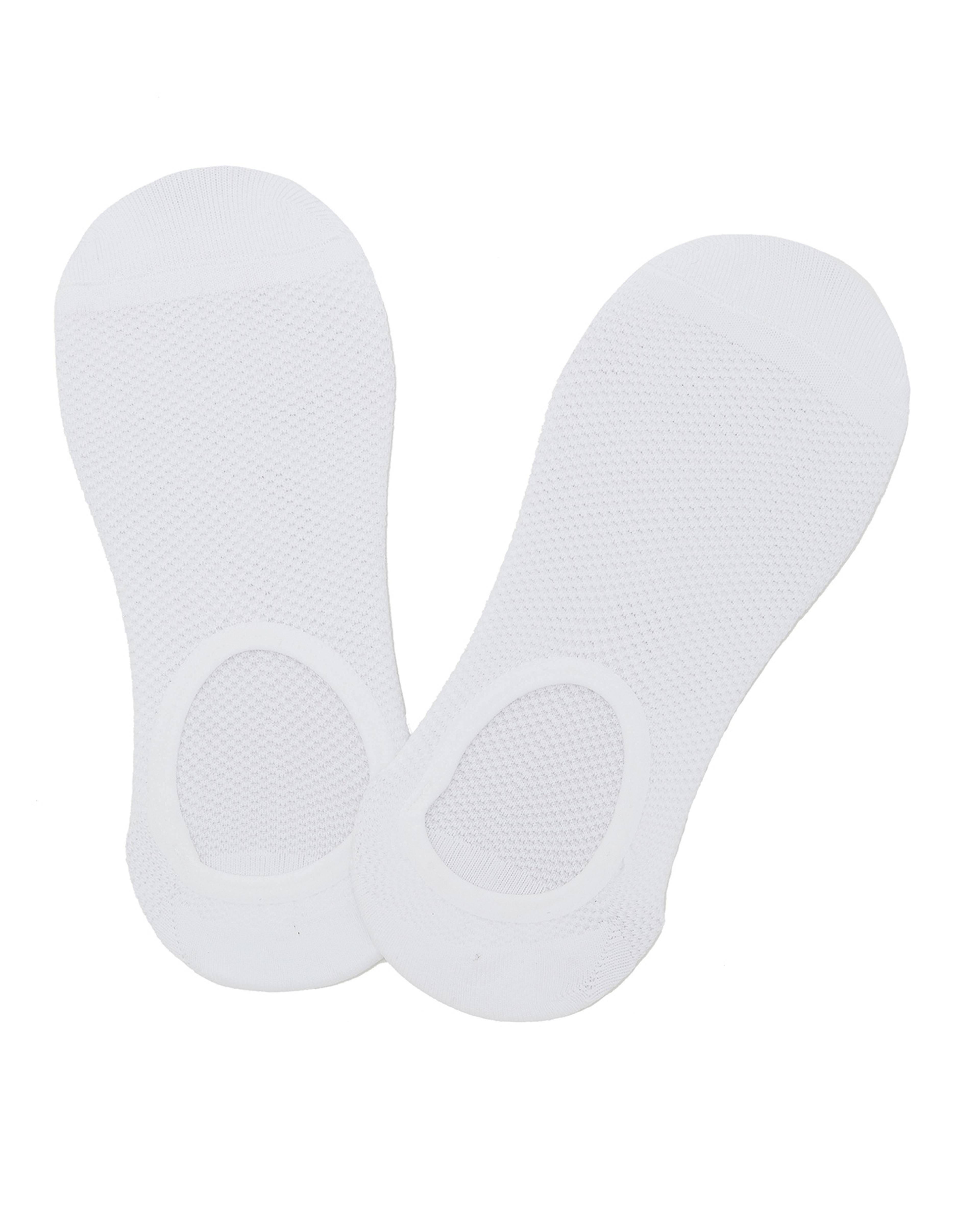 3 Pack Textured No Show Socks