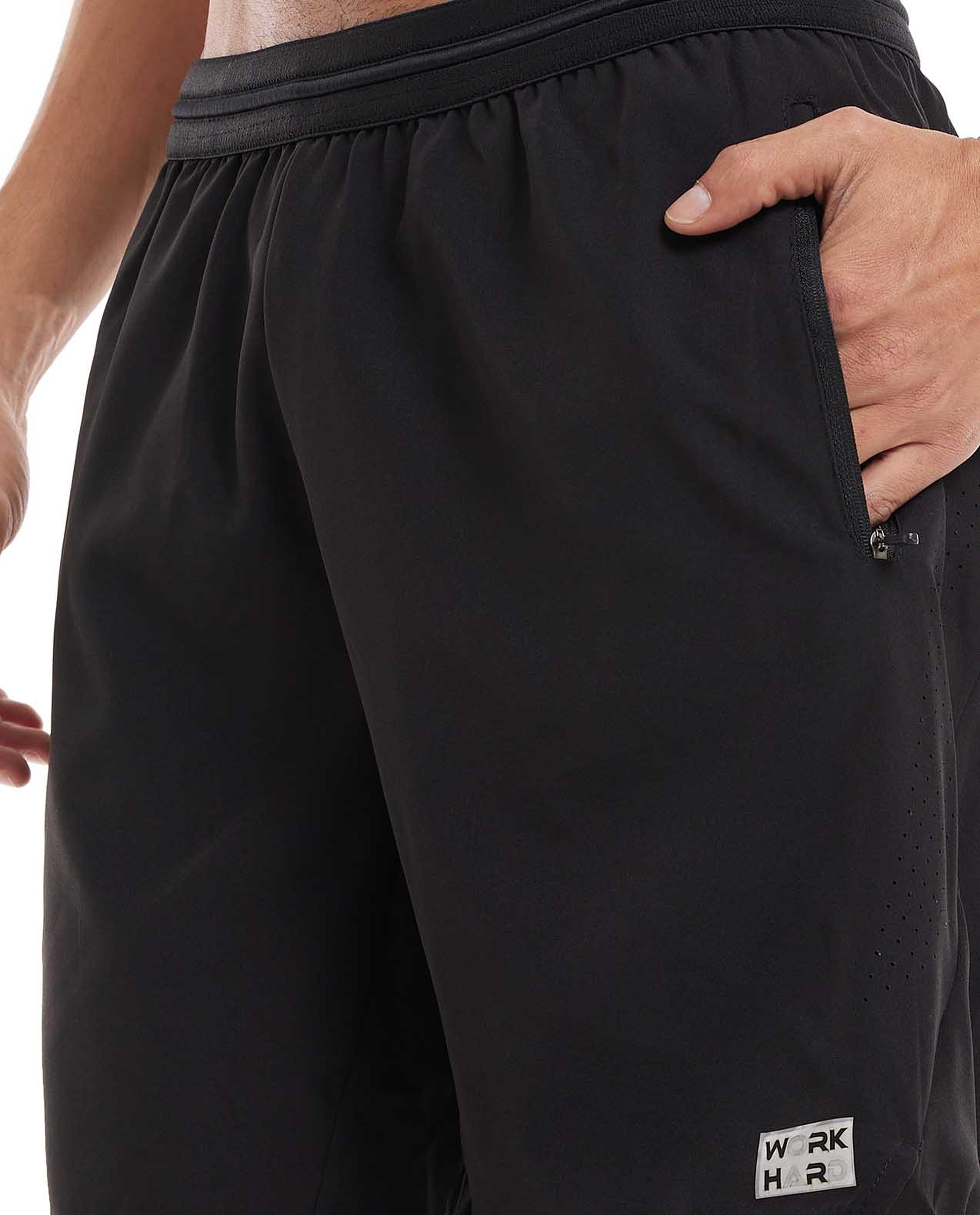 Active Shorts with Attached Tights