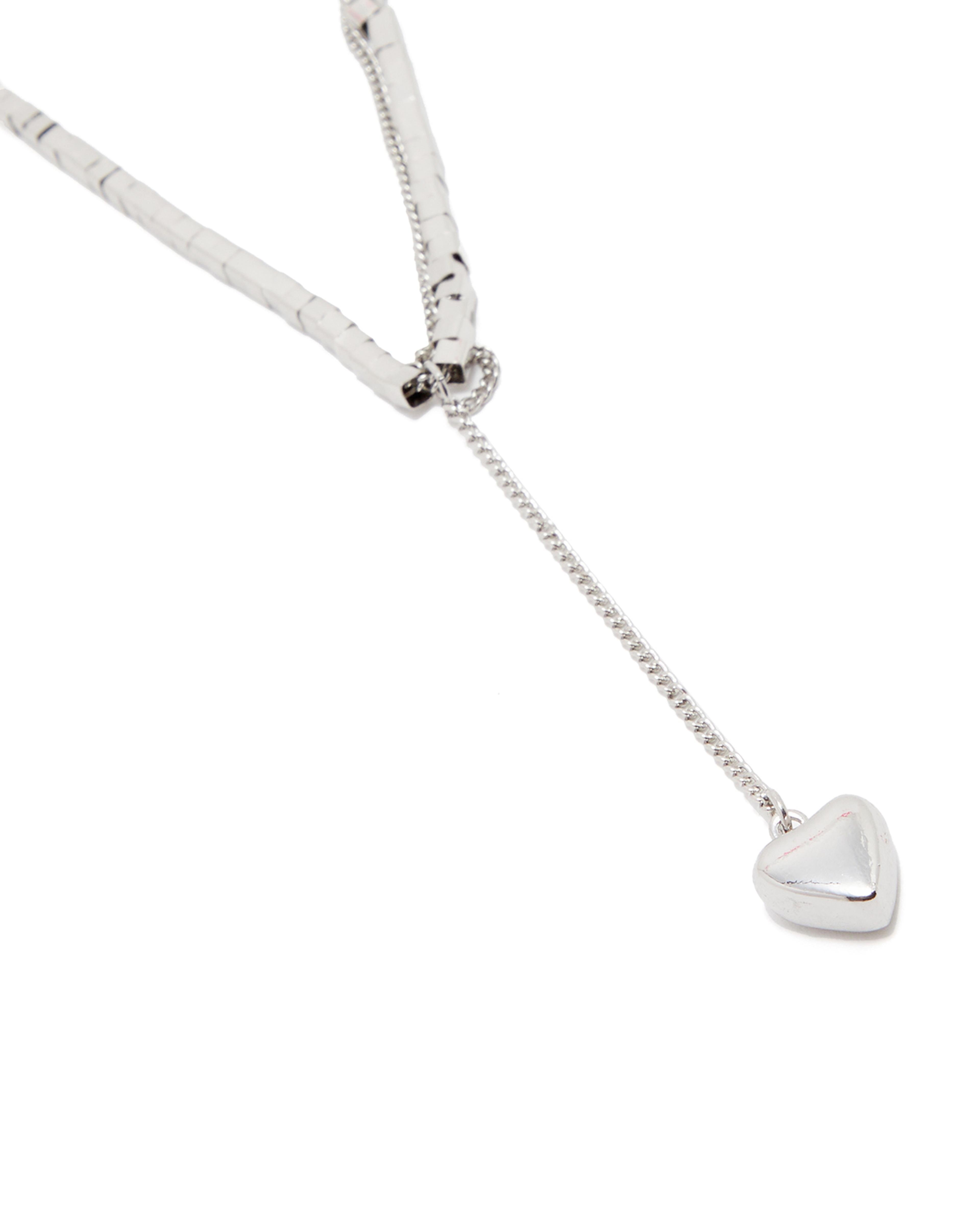 Heart Charm Y-Necklace