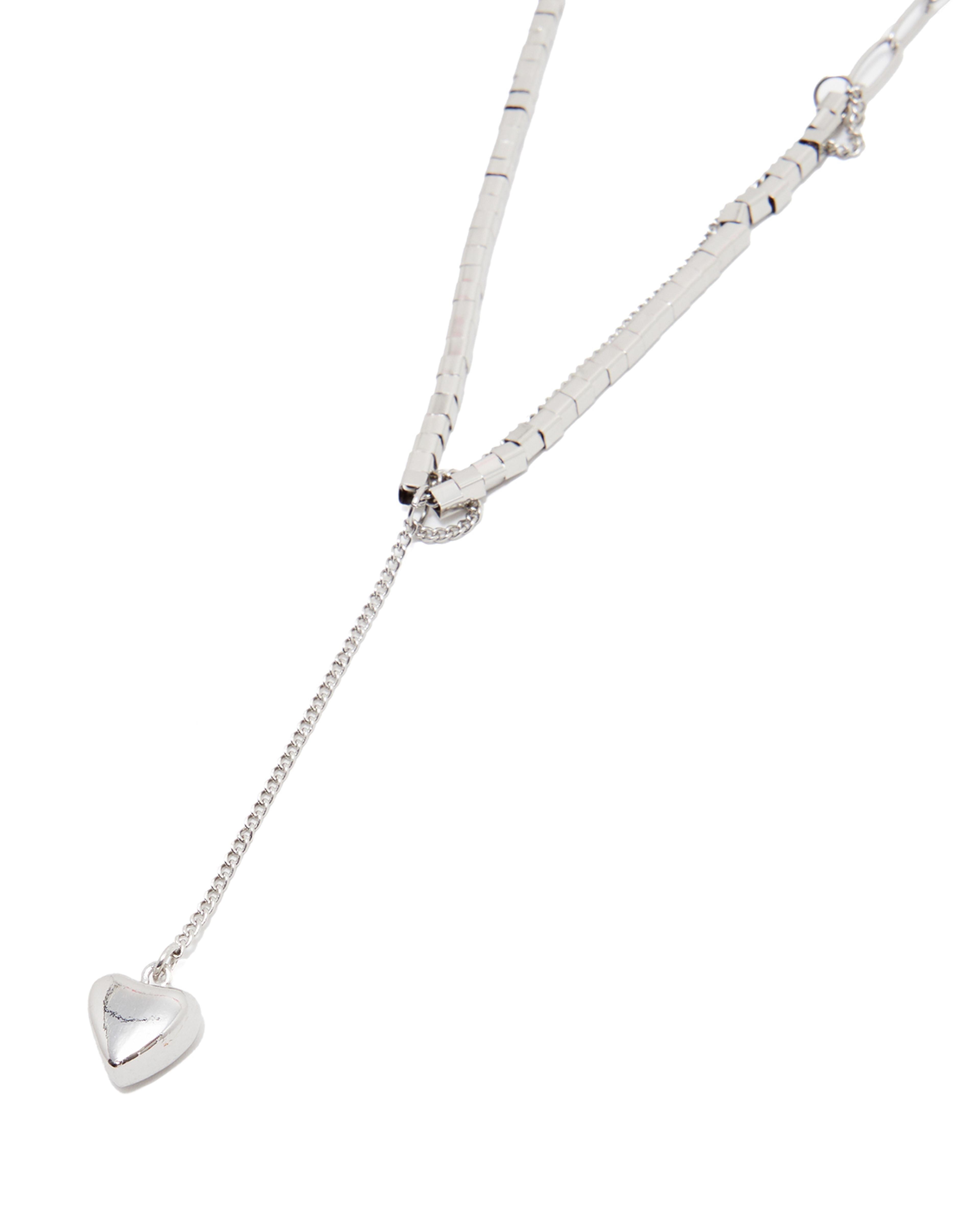 Heart Charm Y-Necklace