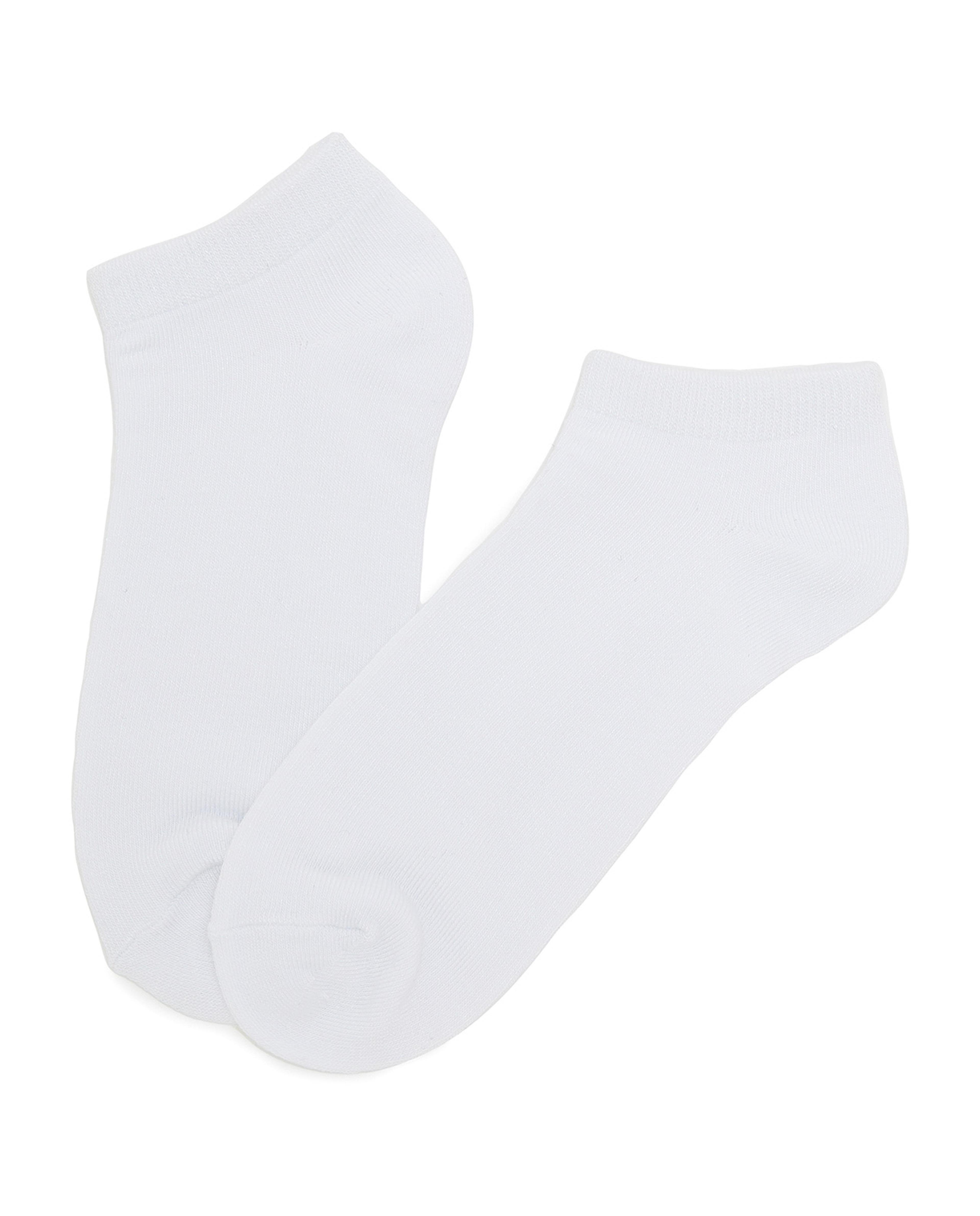 Pack of 5 Solid Ankle Socks