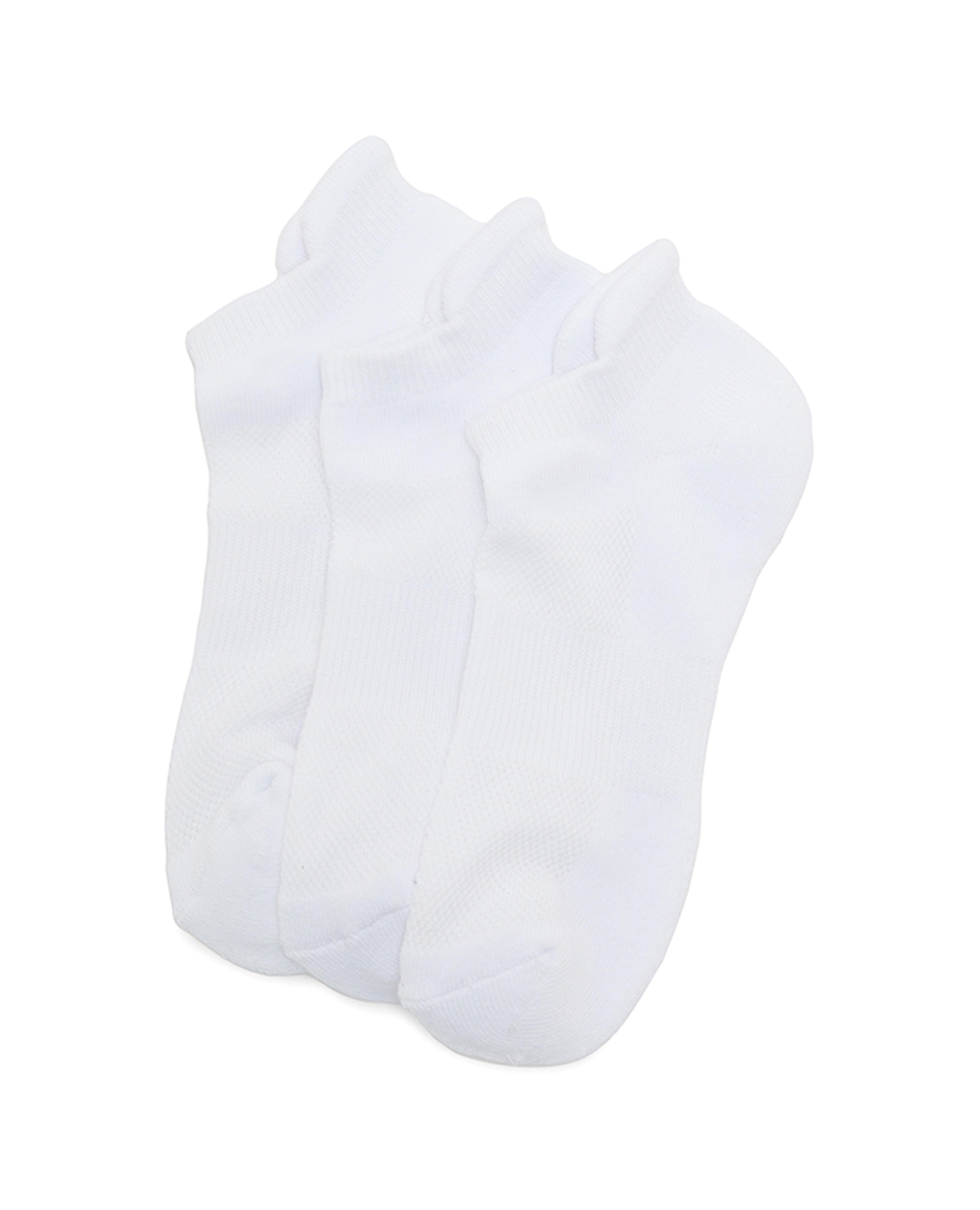 Pack of 3 Solid Ankle Socks