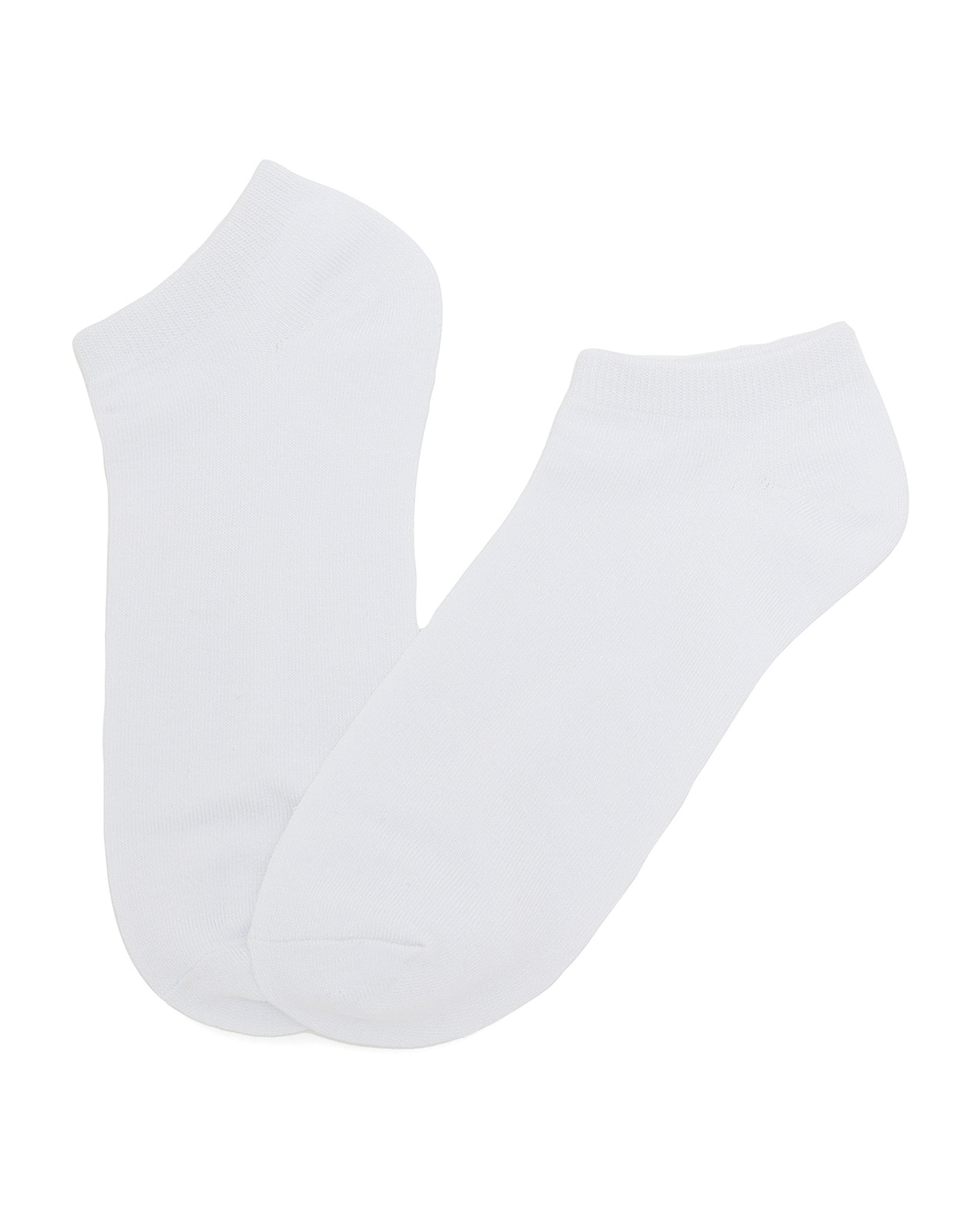 Pack of 5 Solid Ankle Socks