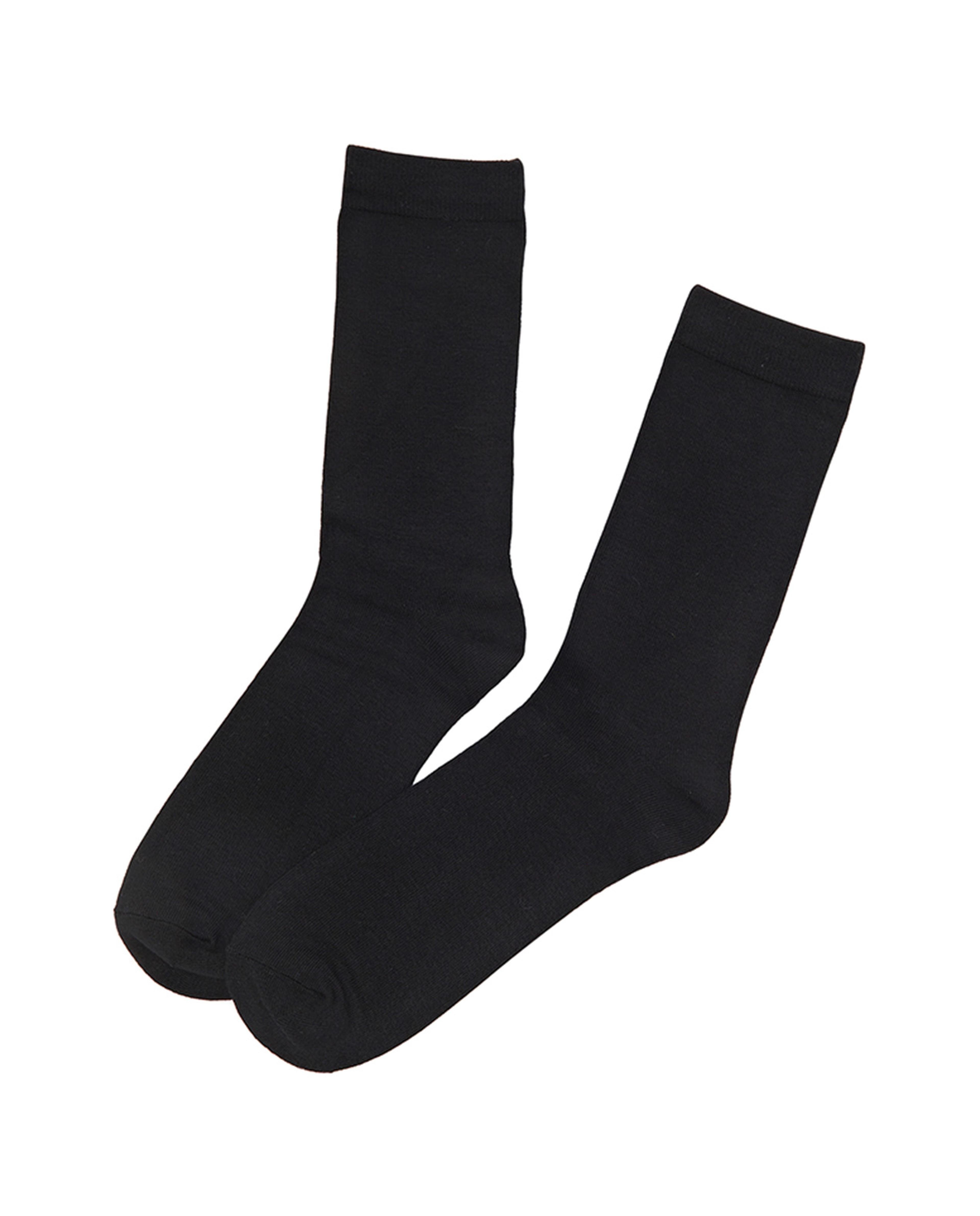 Pack of 5 Solid Crew Socks