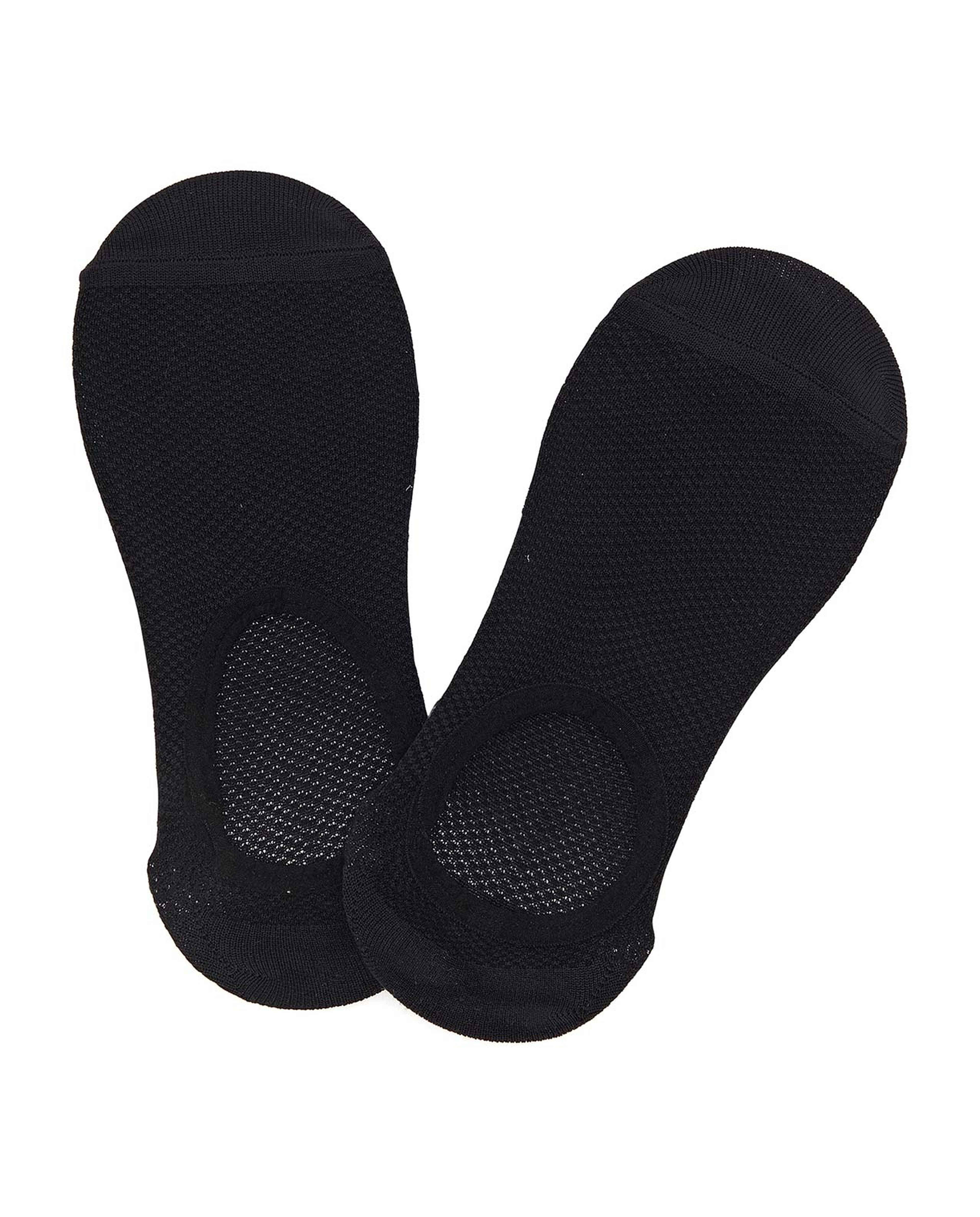 Pack of 3 Solid No Show Socks
