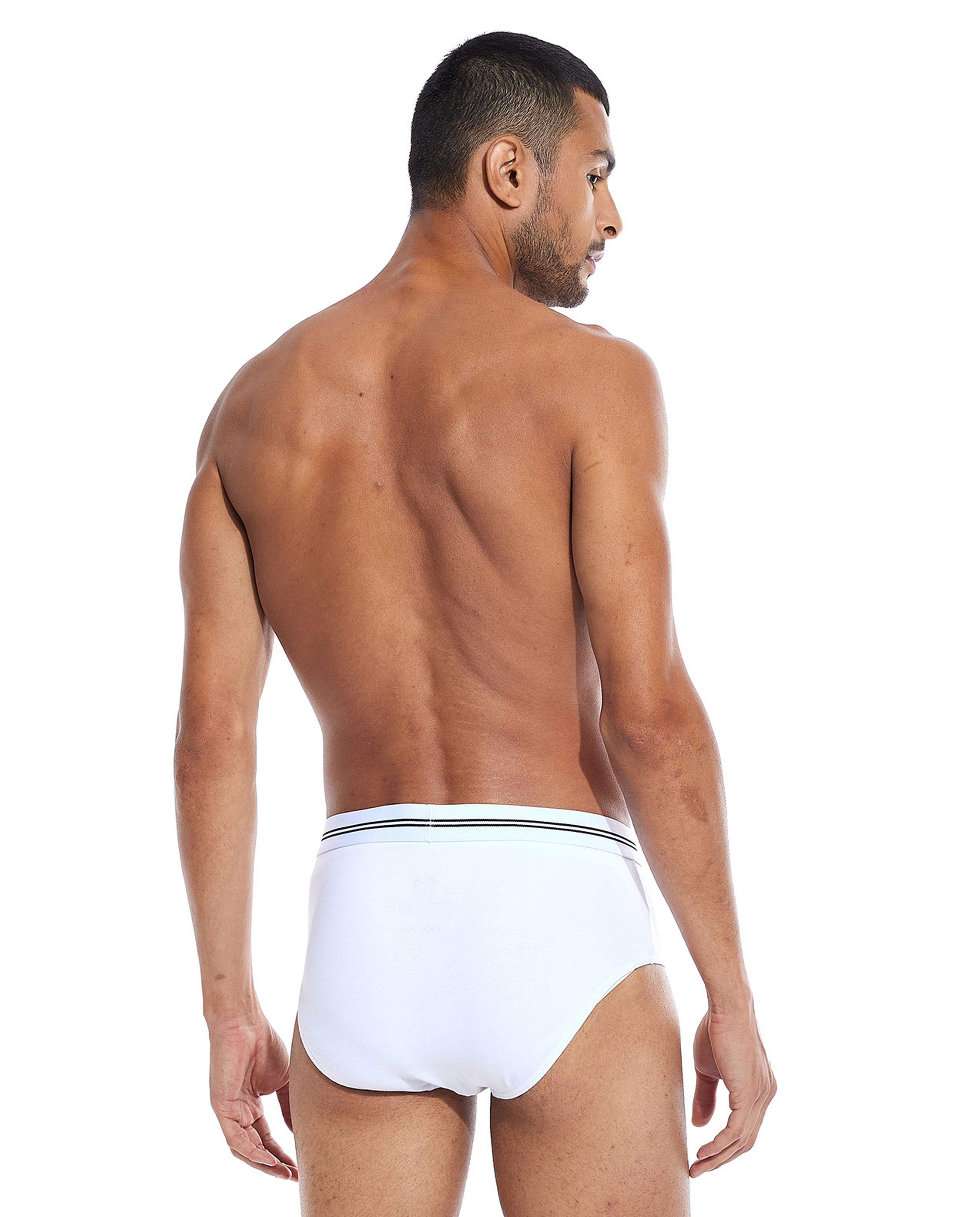 Pack of 3 Solid Briefs