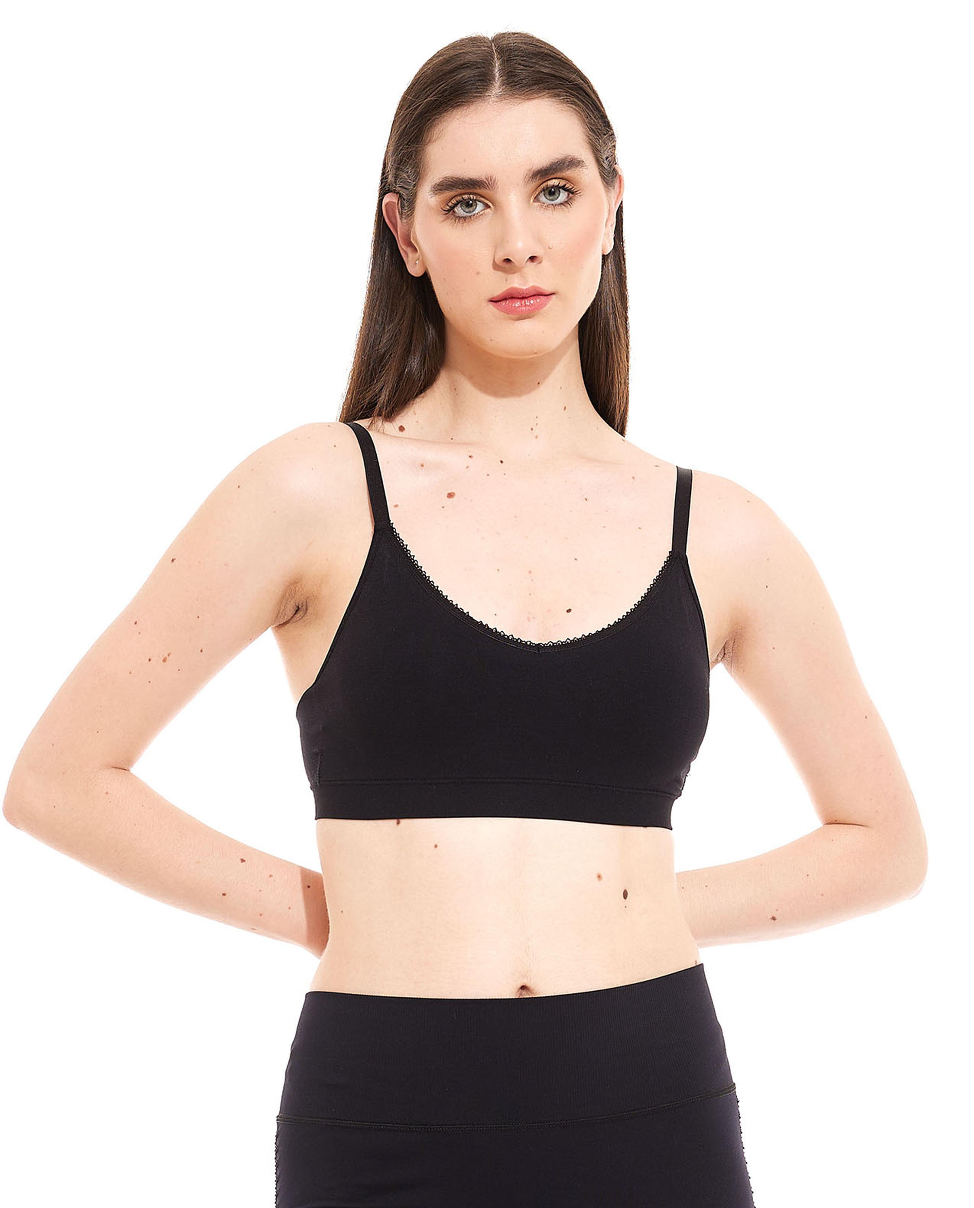 Pack of 2 Solid Sports Bras