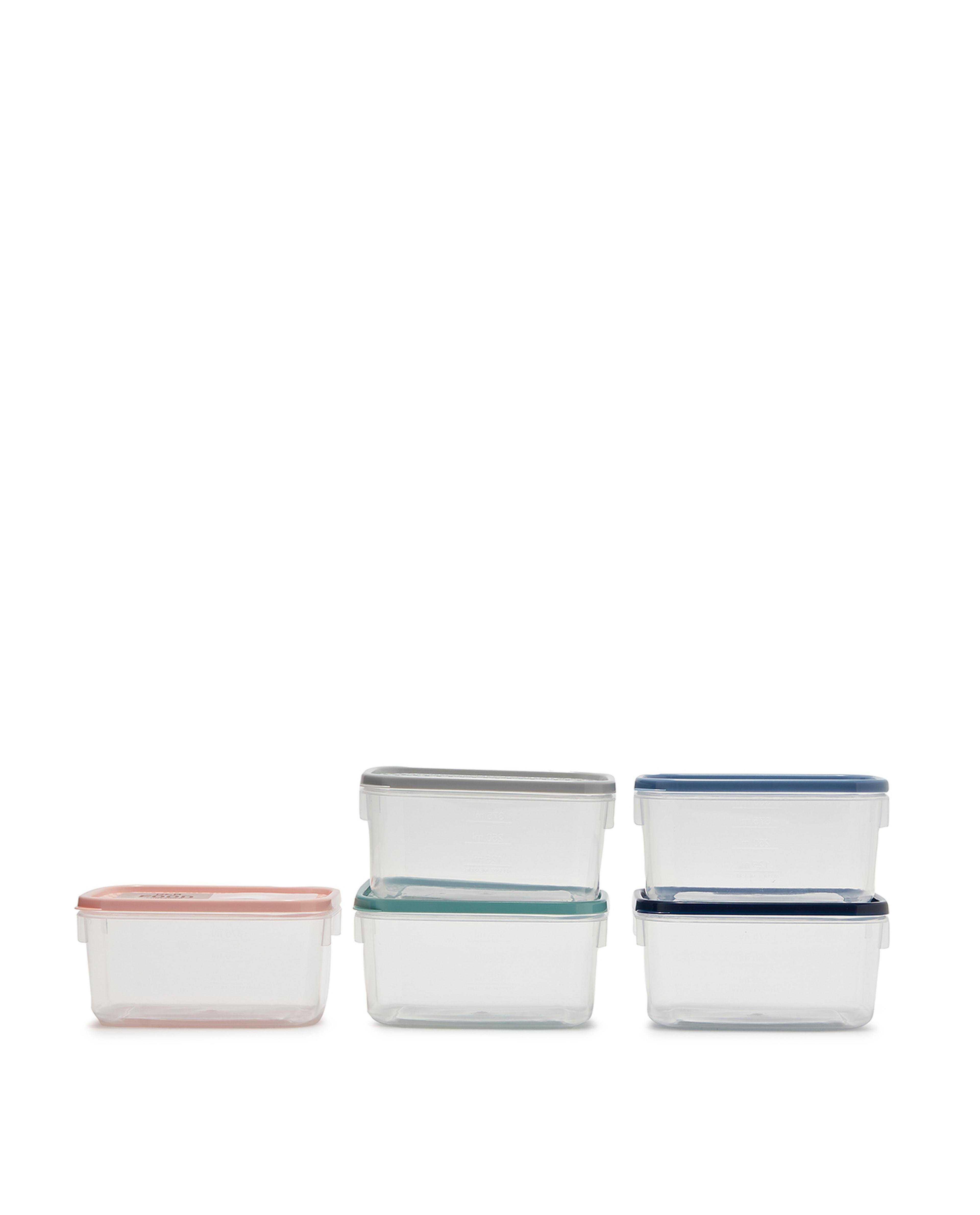 Pack of 5 Food Containers