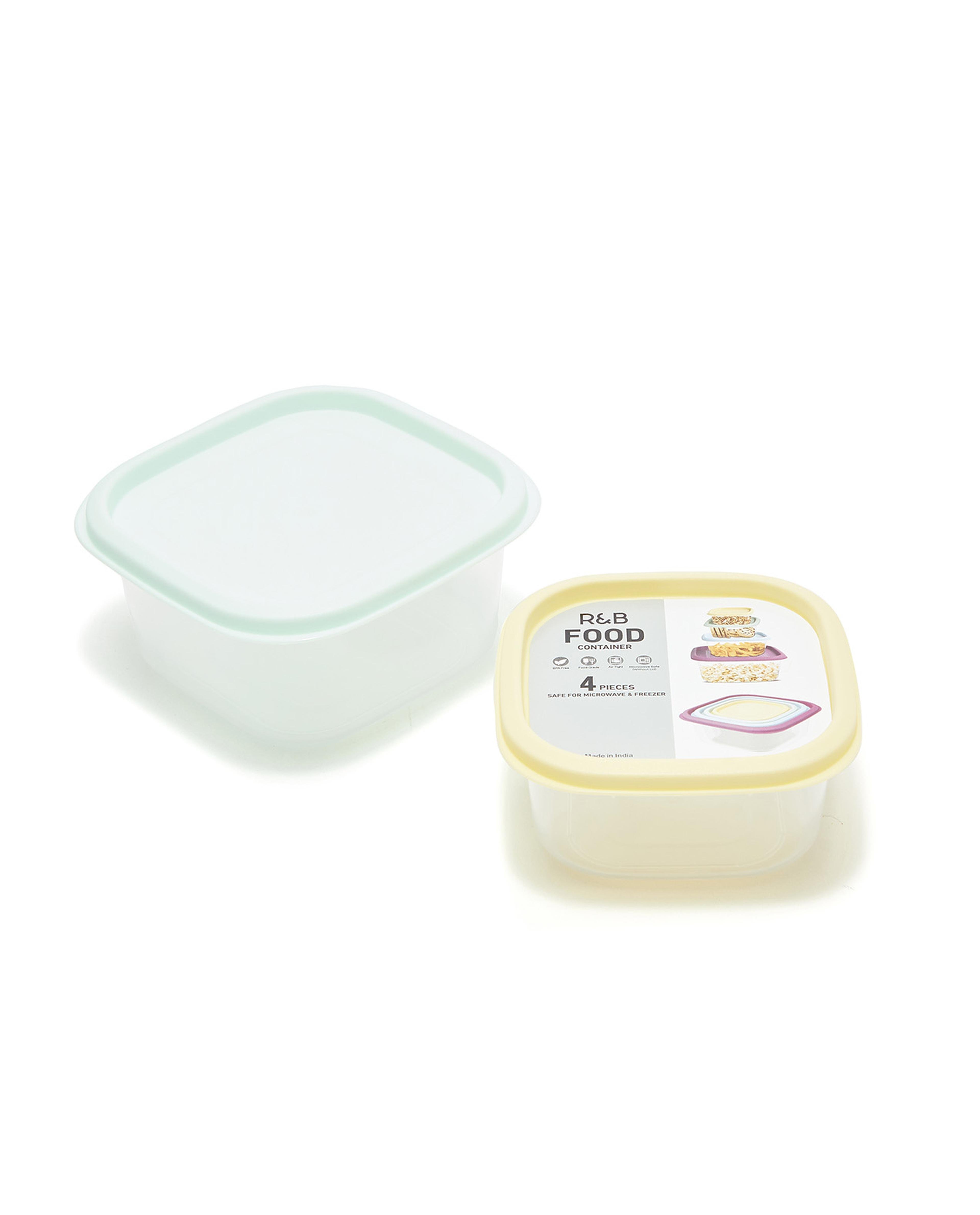 Pack of 4 Food Containers