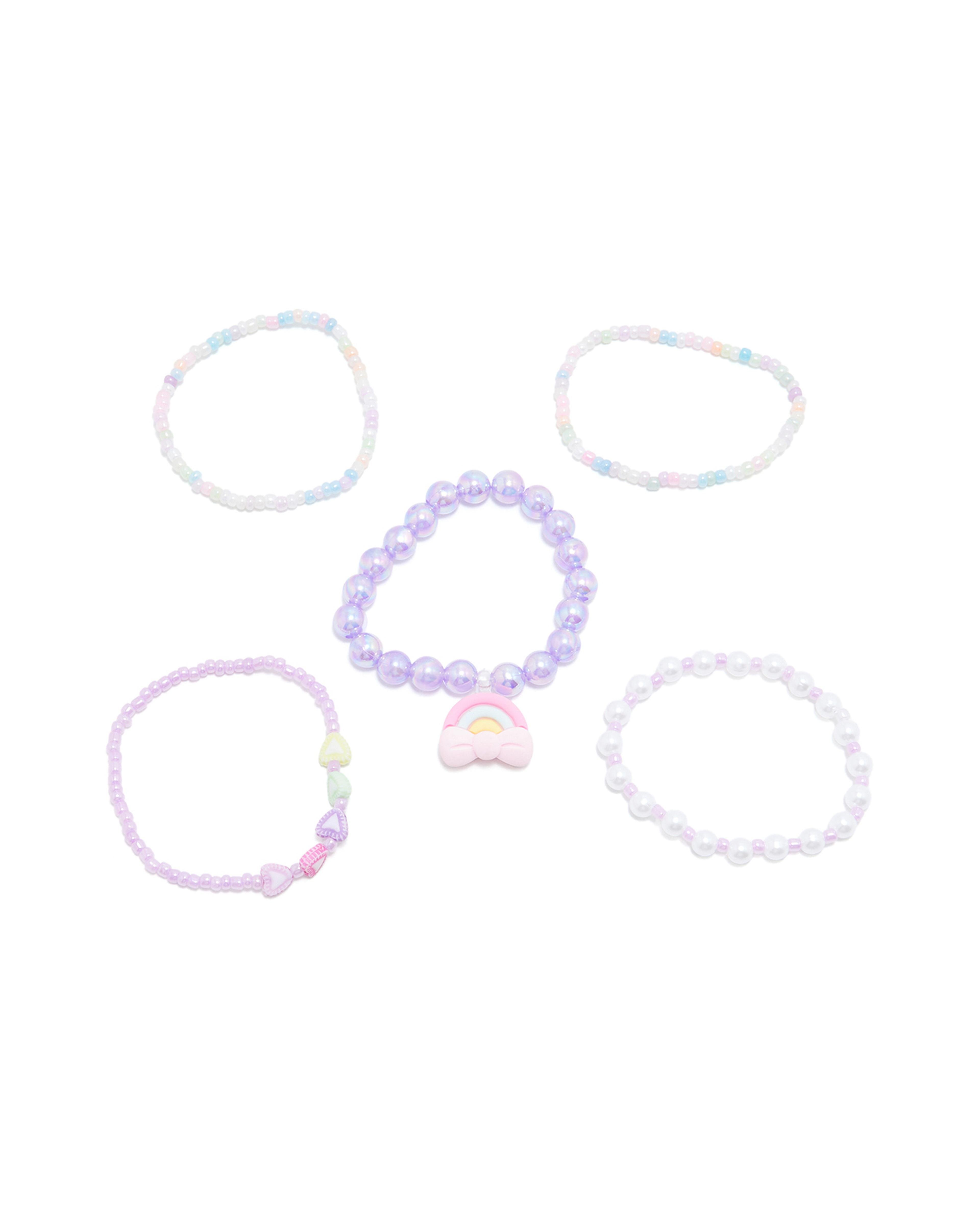 Pack of 5 Beaded Bracelets