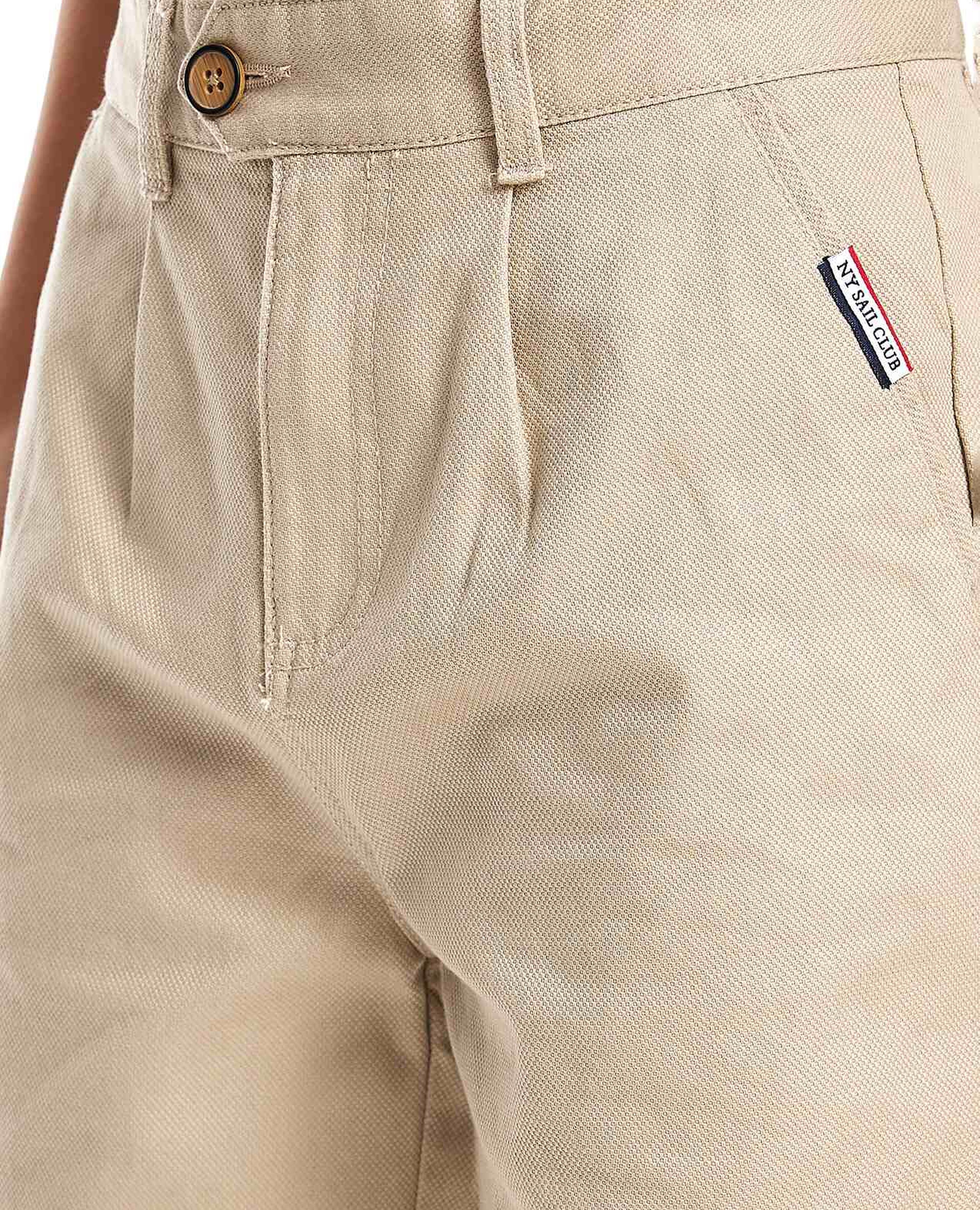 Textured Chino Shorts