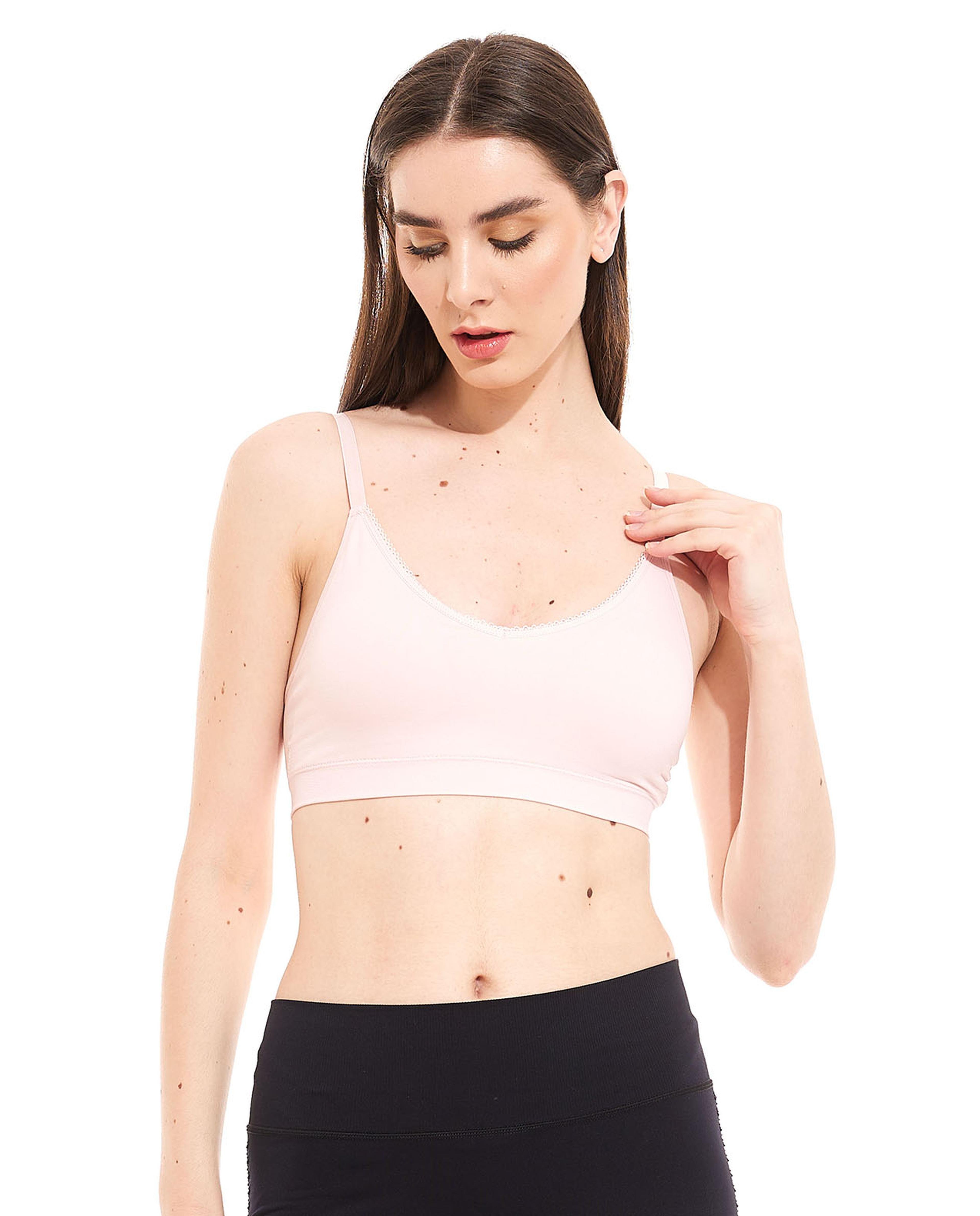 Pack of 2 Solid Sports Bras