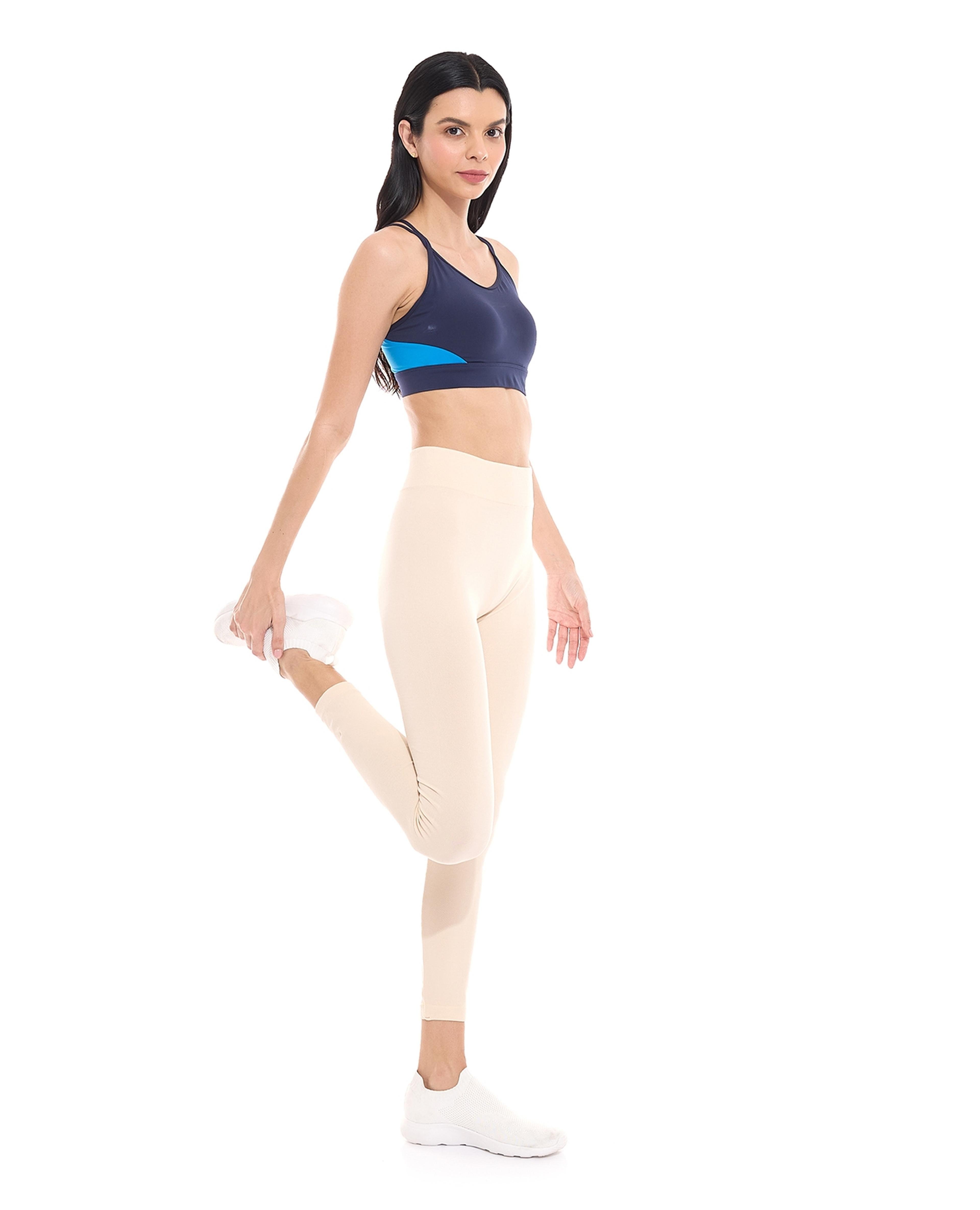Solid Seamless Active Leggings