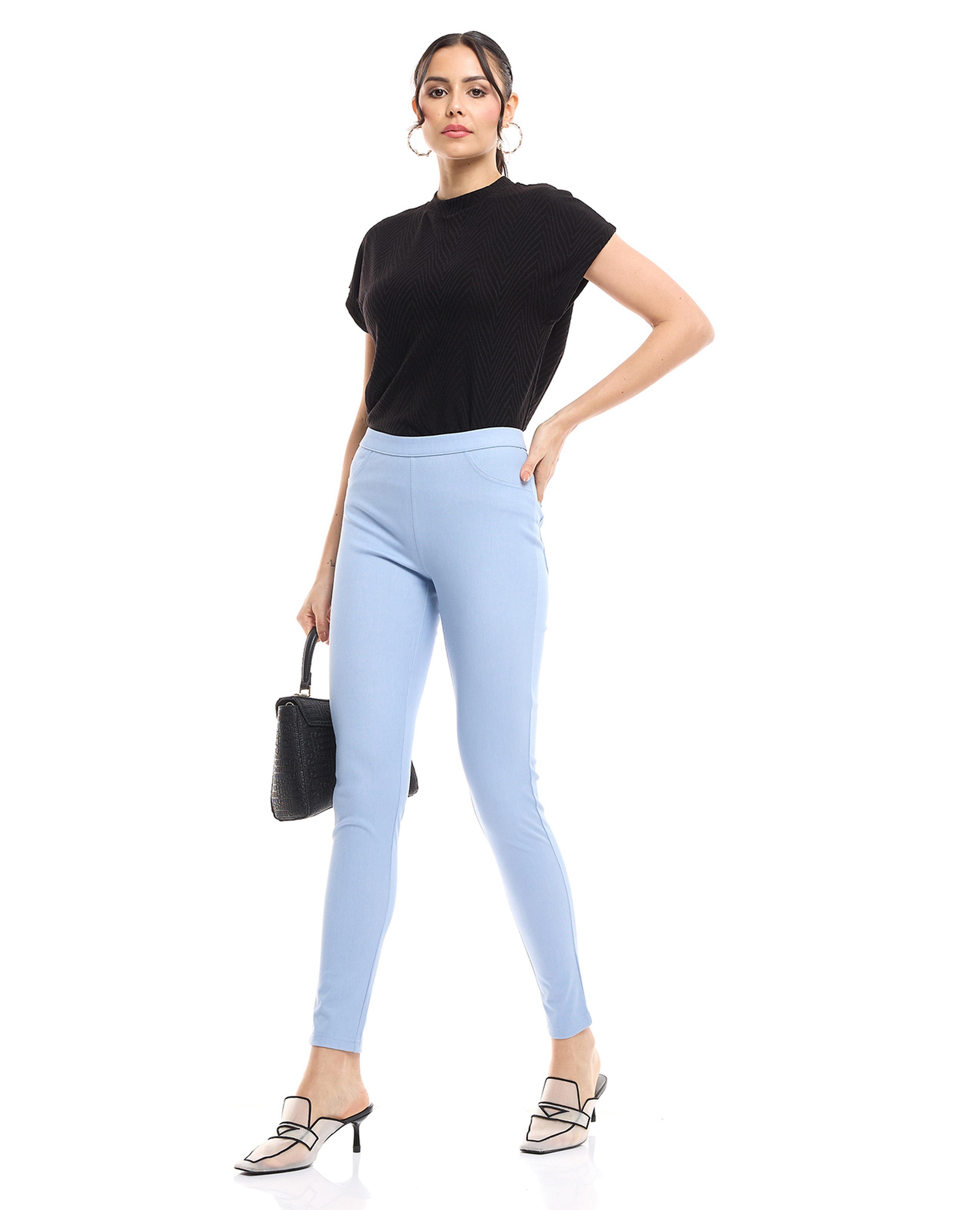 Buy Leriya Fashion Women Casual Formal Western Stylish Rayon Trouser  Regular Fit Plain Pyajama Pants Lowers Bottomwear Officewear Joggers  Jeggings (X-Small, Blue) at