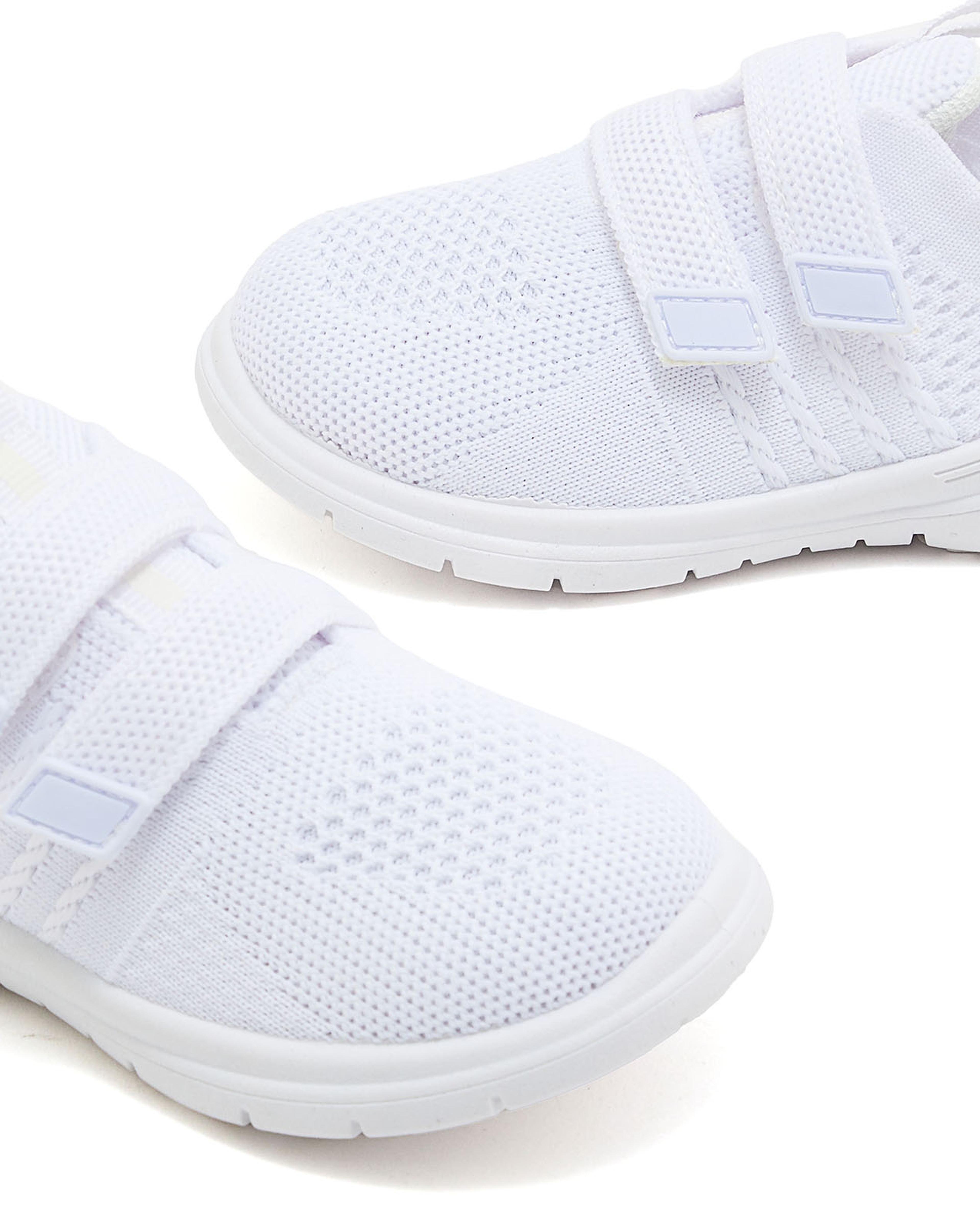 Knitted Casual Shoes with Velcro Closure