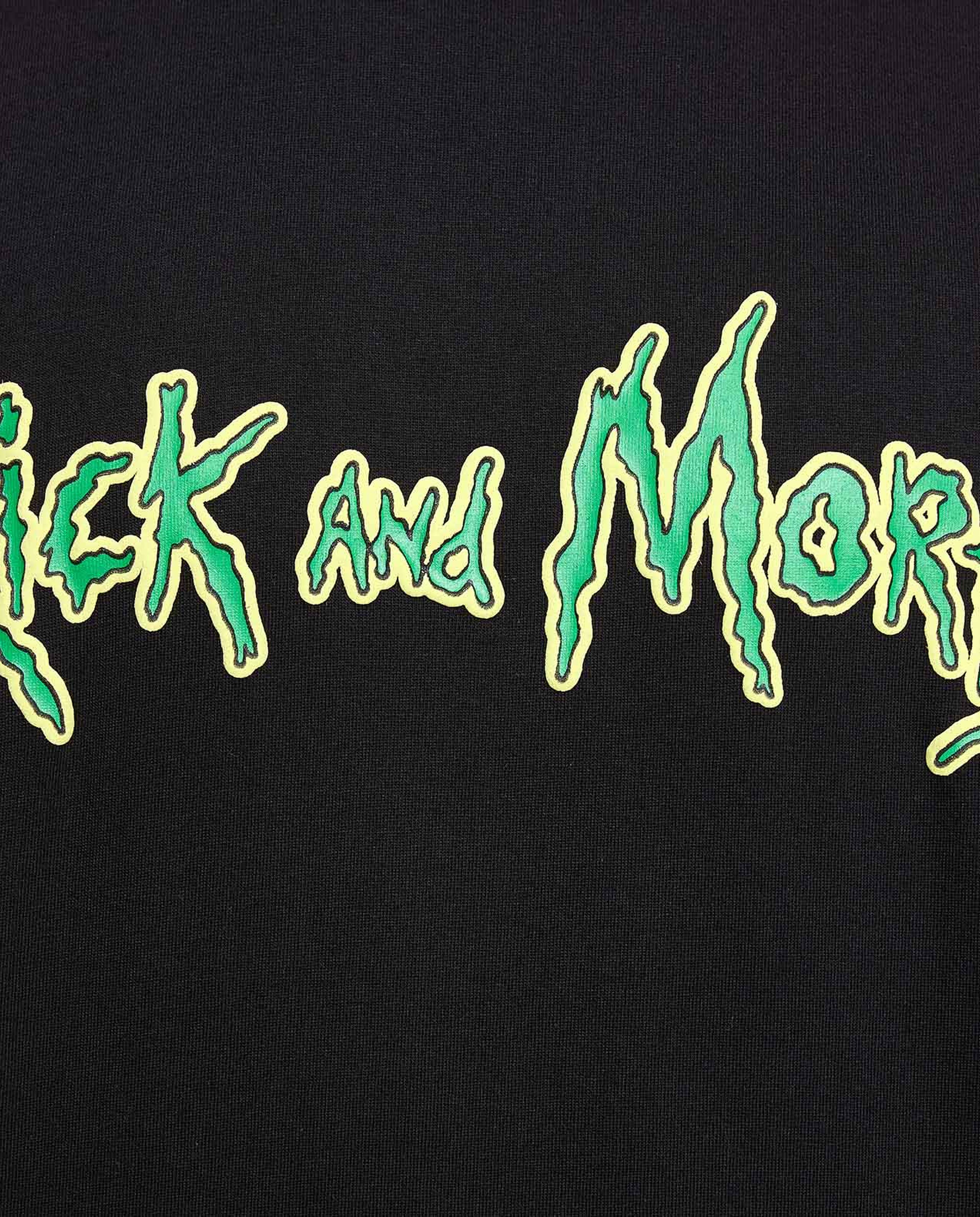 Rick and Morty Printed T-Shirt with Crew Neck and Short Sleeves