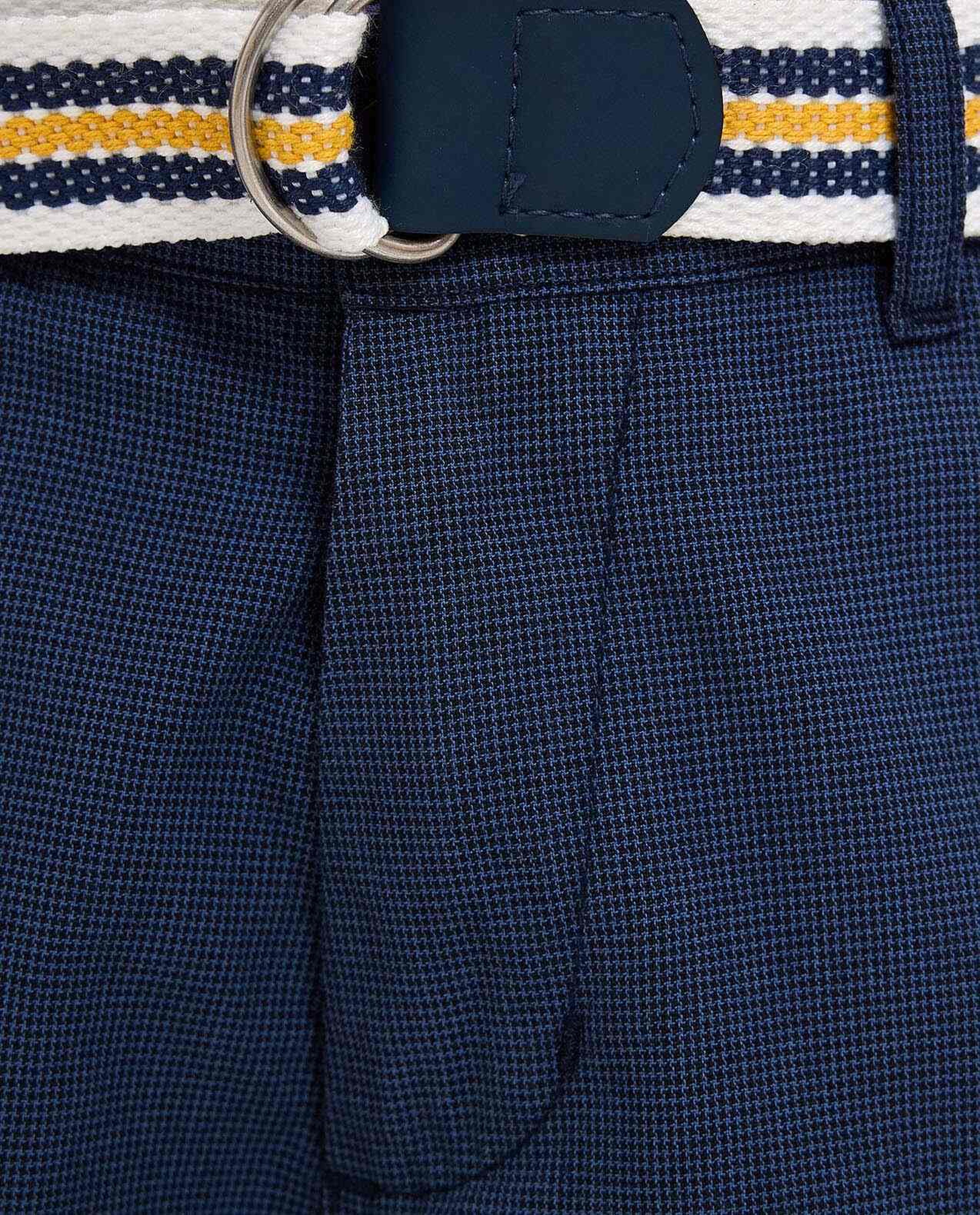 Patterned Shorts with Button Closure