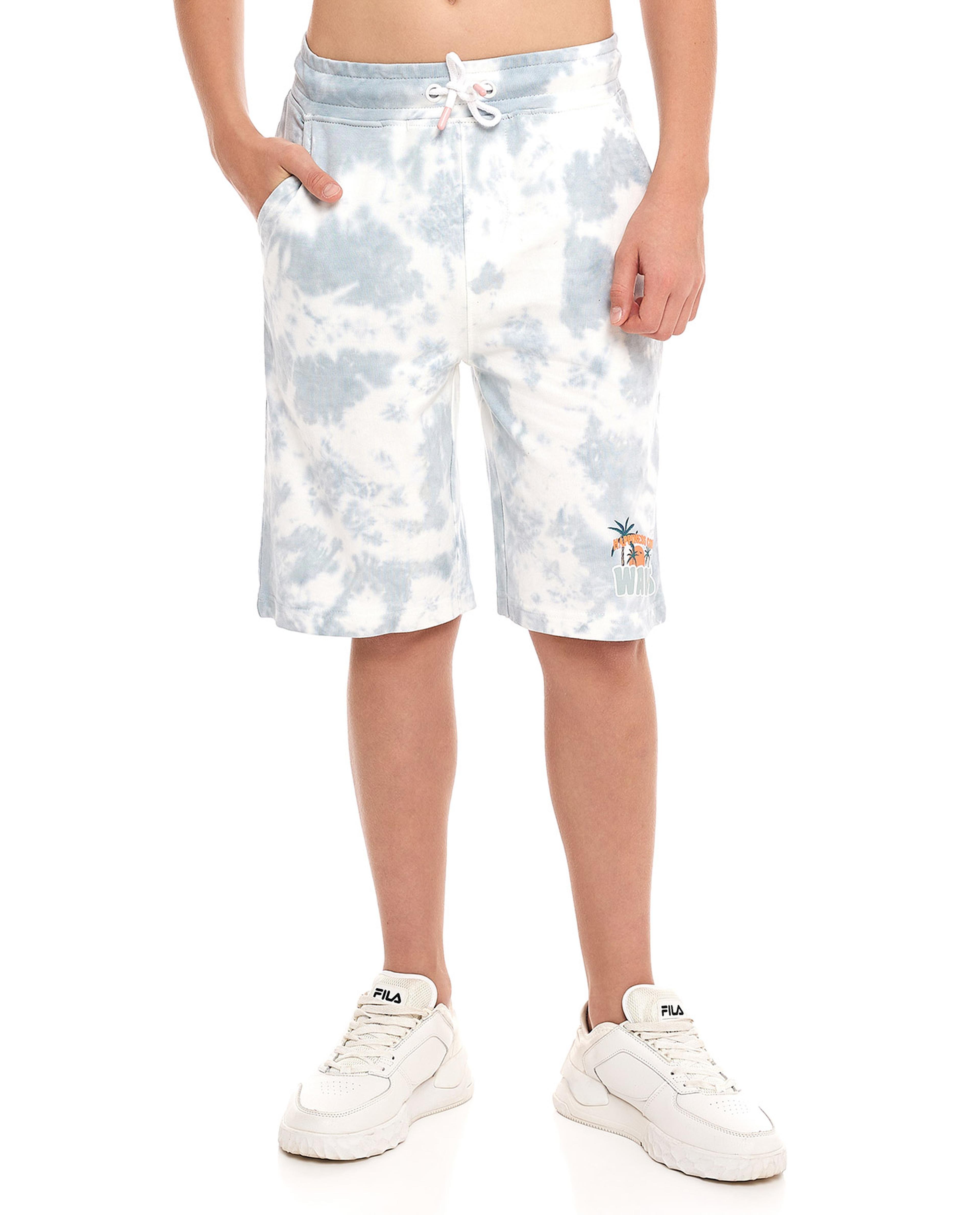 Tie-Dye T-Shirt and Shorts Set